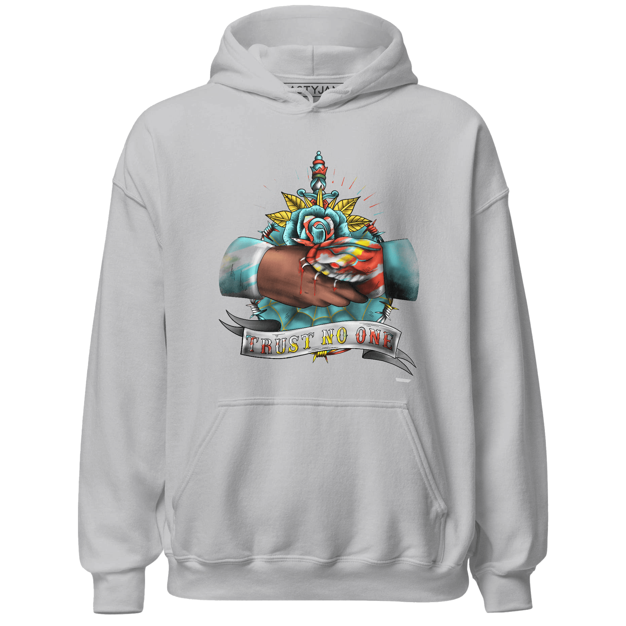 KB 8 Protro Venice Beach Hoodie Match Trust No One Old School - NastyJamz