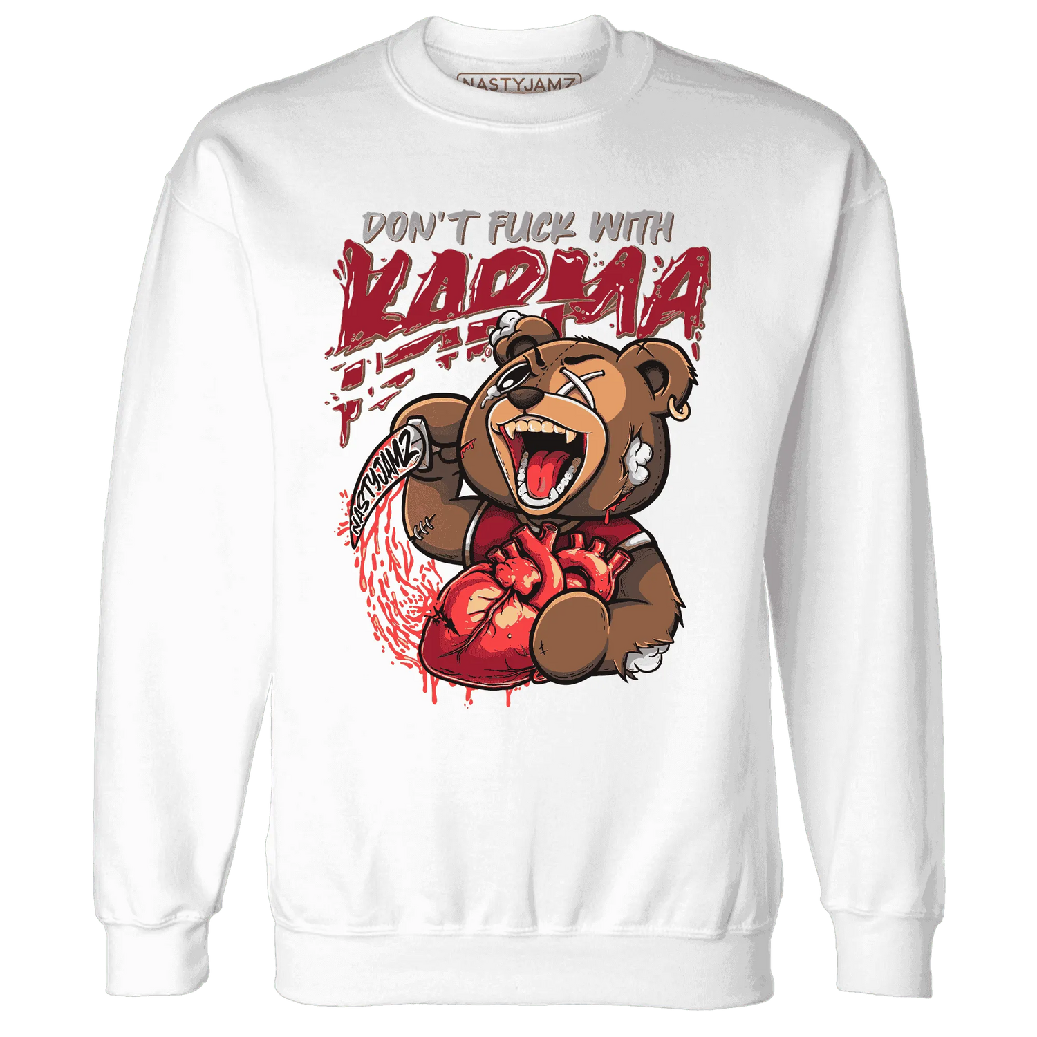 Retro-Red-Taxi-12s-Sweatshirt-Match-Turn-The-Tables-BER