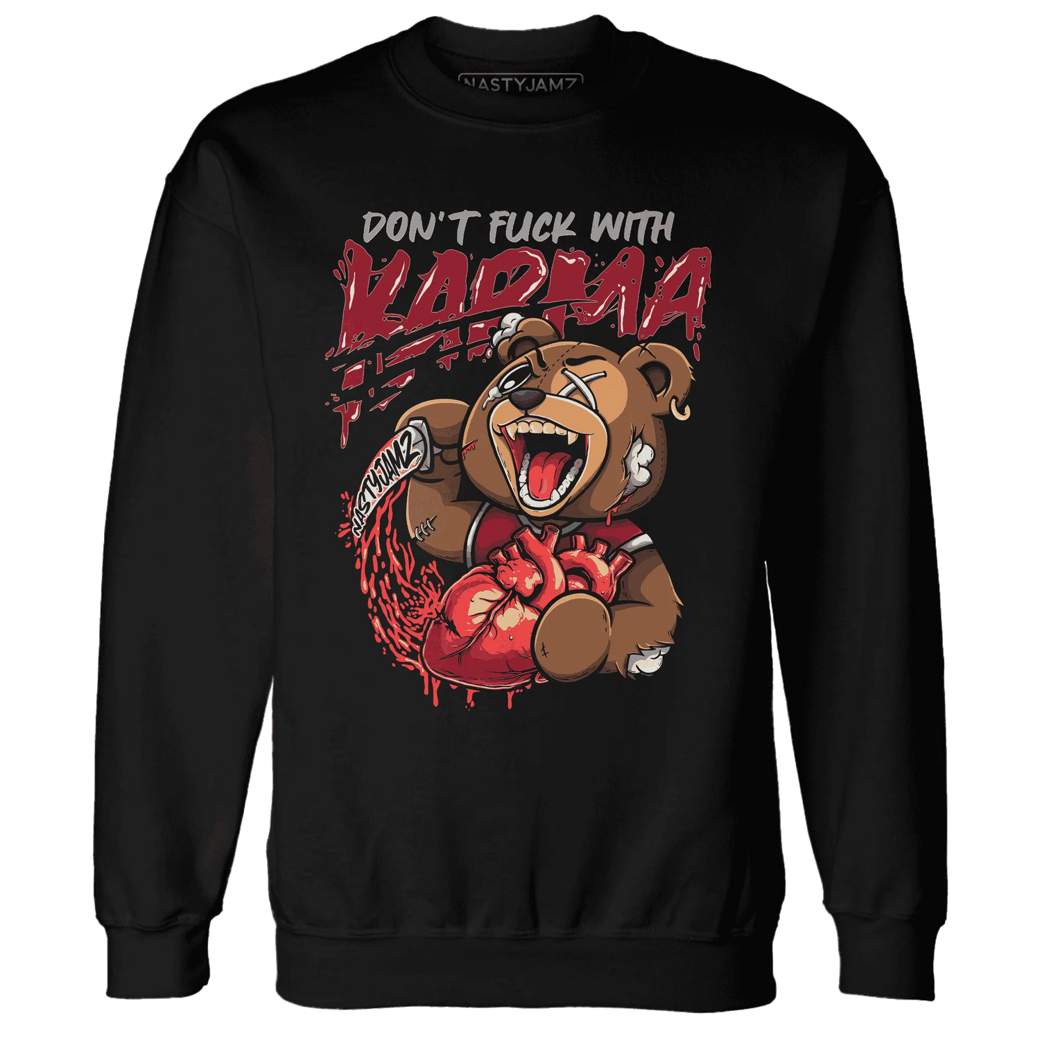 Retro-Red-Taxi-12s-Sweatshirt-Match-Turn-The-Tables-BER