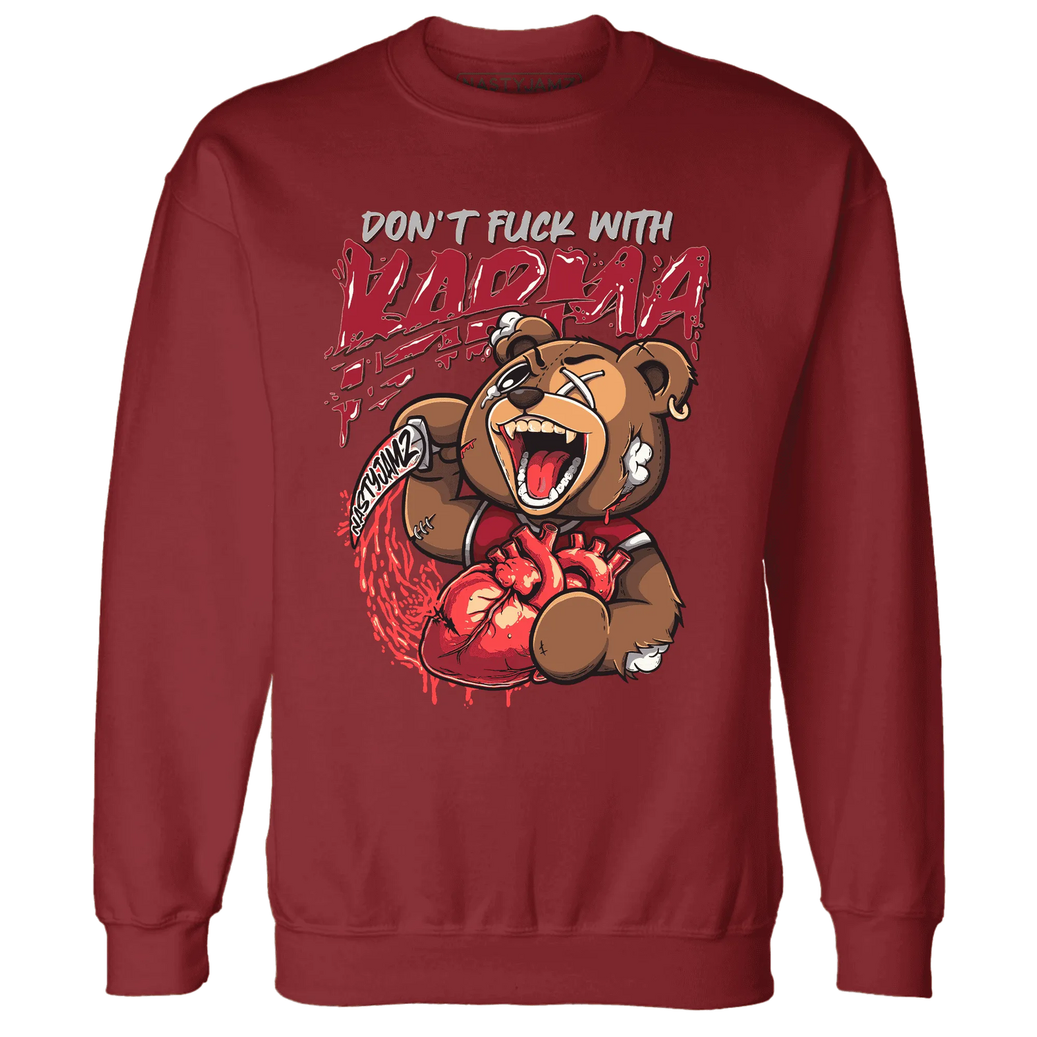 Retro-Red-Taxi-12s-Sweatshirt-Match-Turn-The-Tables-BER