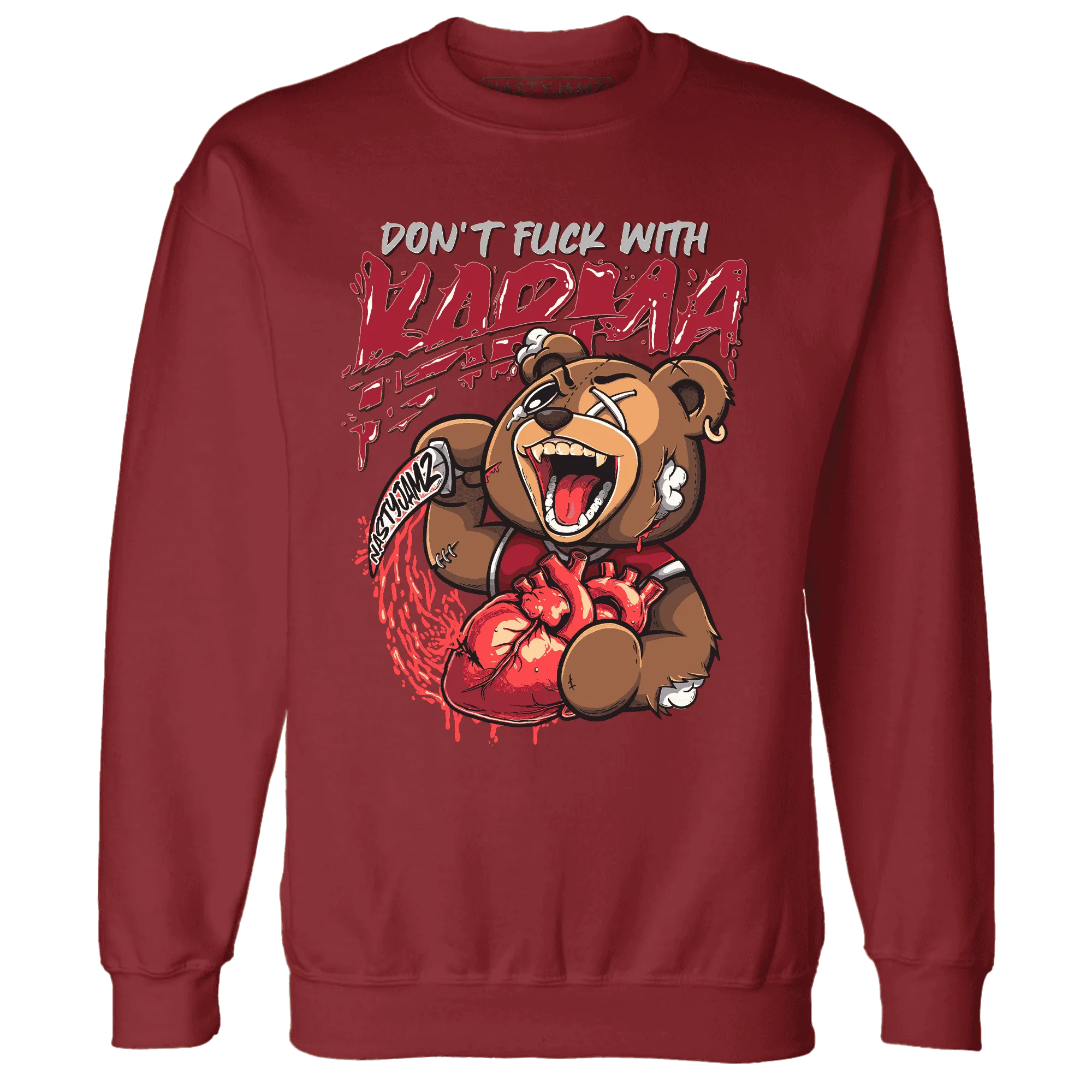 Retro-Red-Taxi-12s-Sweatshirt-Match-Turn-The-Tables-BER