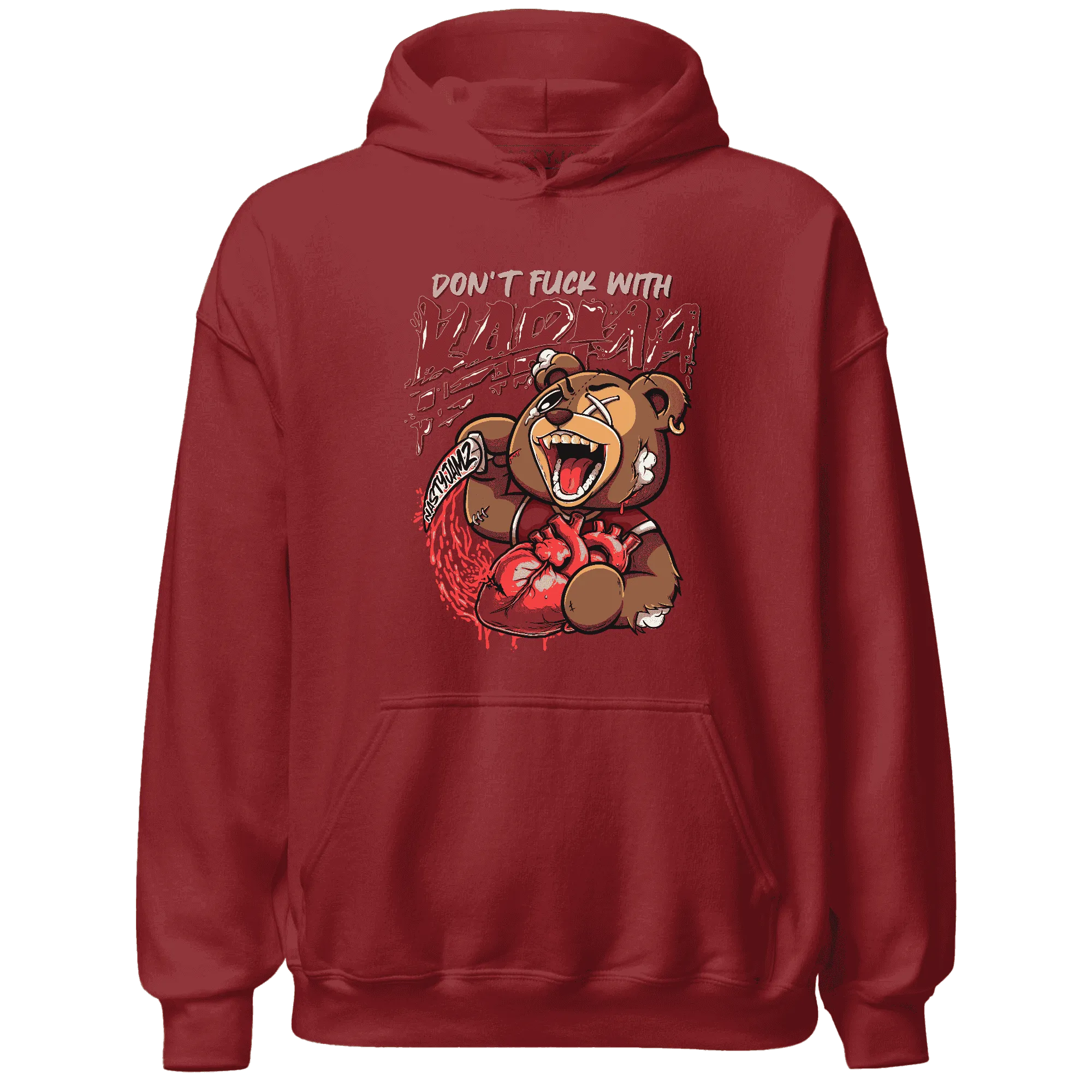 Retro-Red-Taxi-12s-Hoodie-Match-Turn-The-Tables-BER