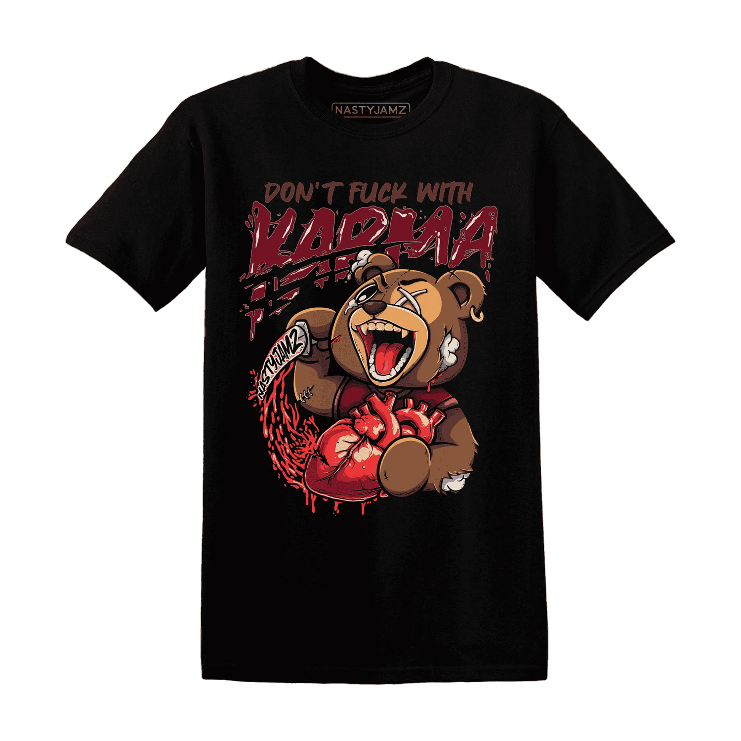 High-White-Team-Red-1s-T-Shirt-Match-Turn-The-Tables-BER