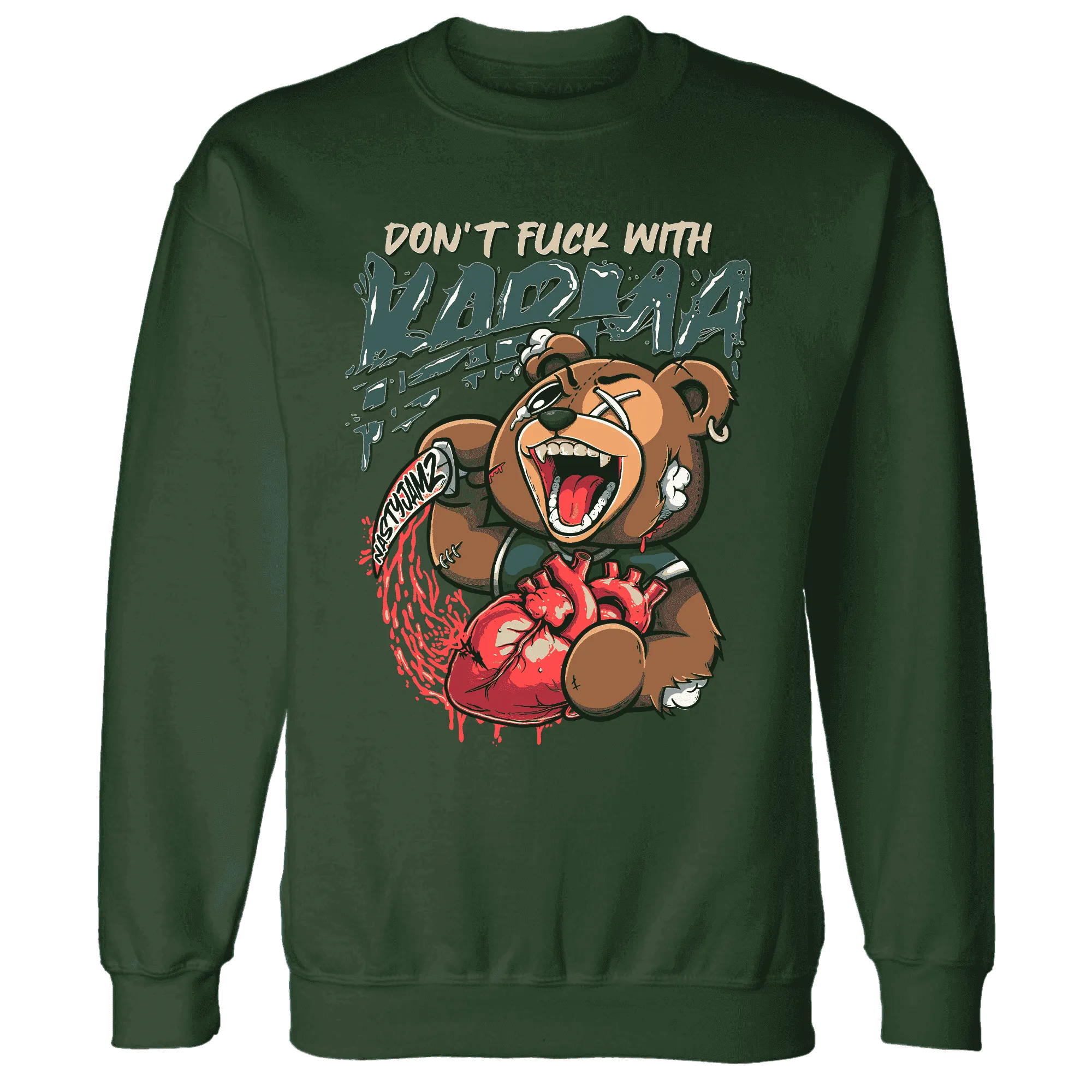 Oxidized-Green-4s-Sweatshirt-Match-Turn-The-Tables-BER