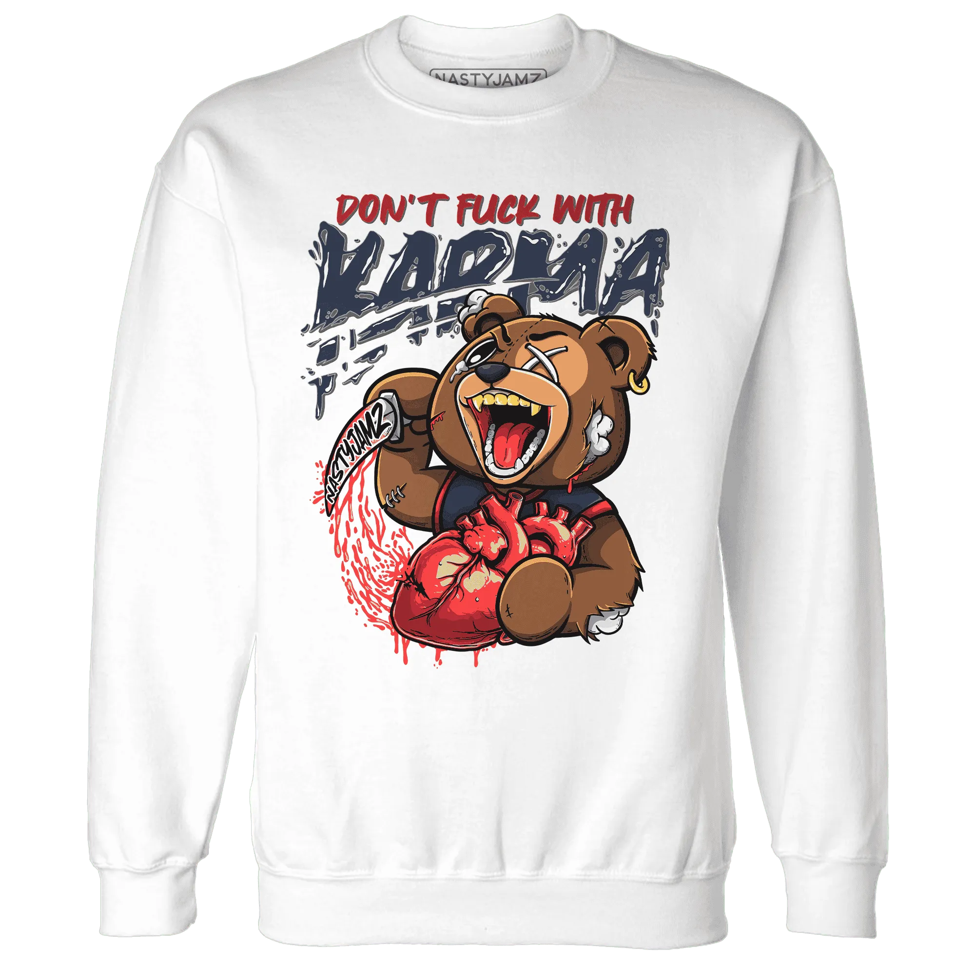 White-Navy-6s-Sweatshirt-Match-Turn-The-Tables-BER