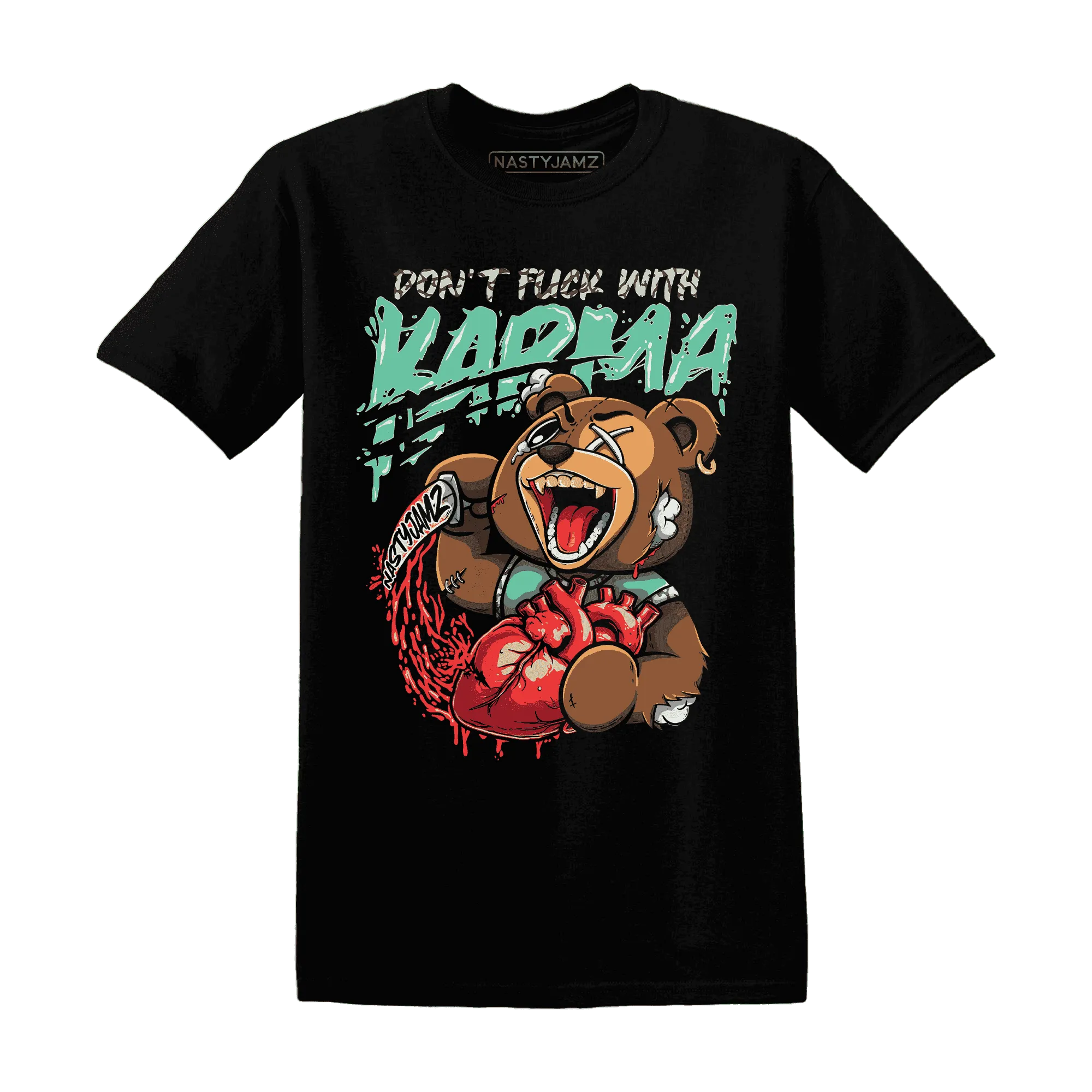 Green-Glow-3s-T-Shirt-Match-Turn-The-Tables-BER