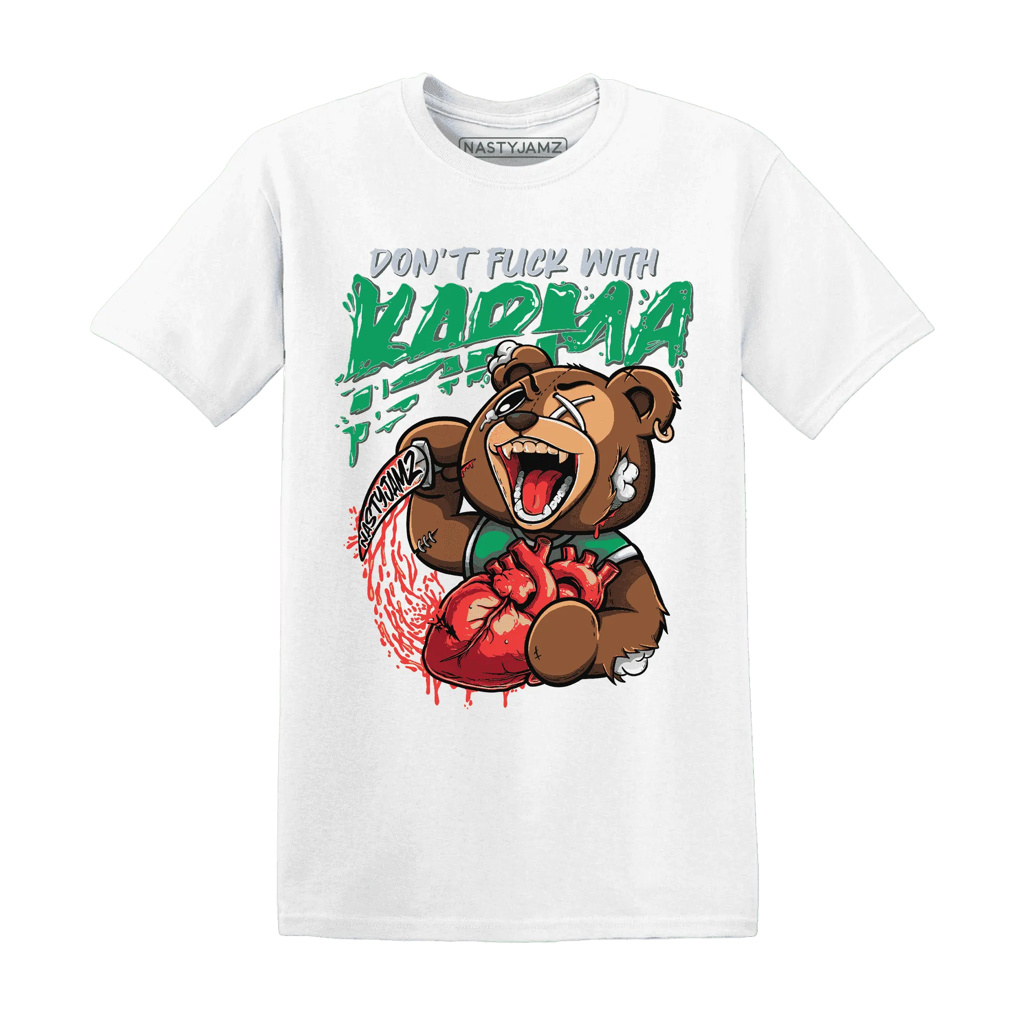 Lucky-Green-5s-T-Shirt-Match-Turn-The-Tables-BER