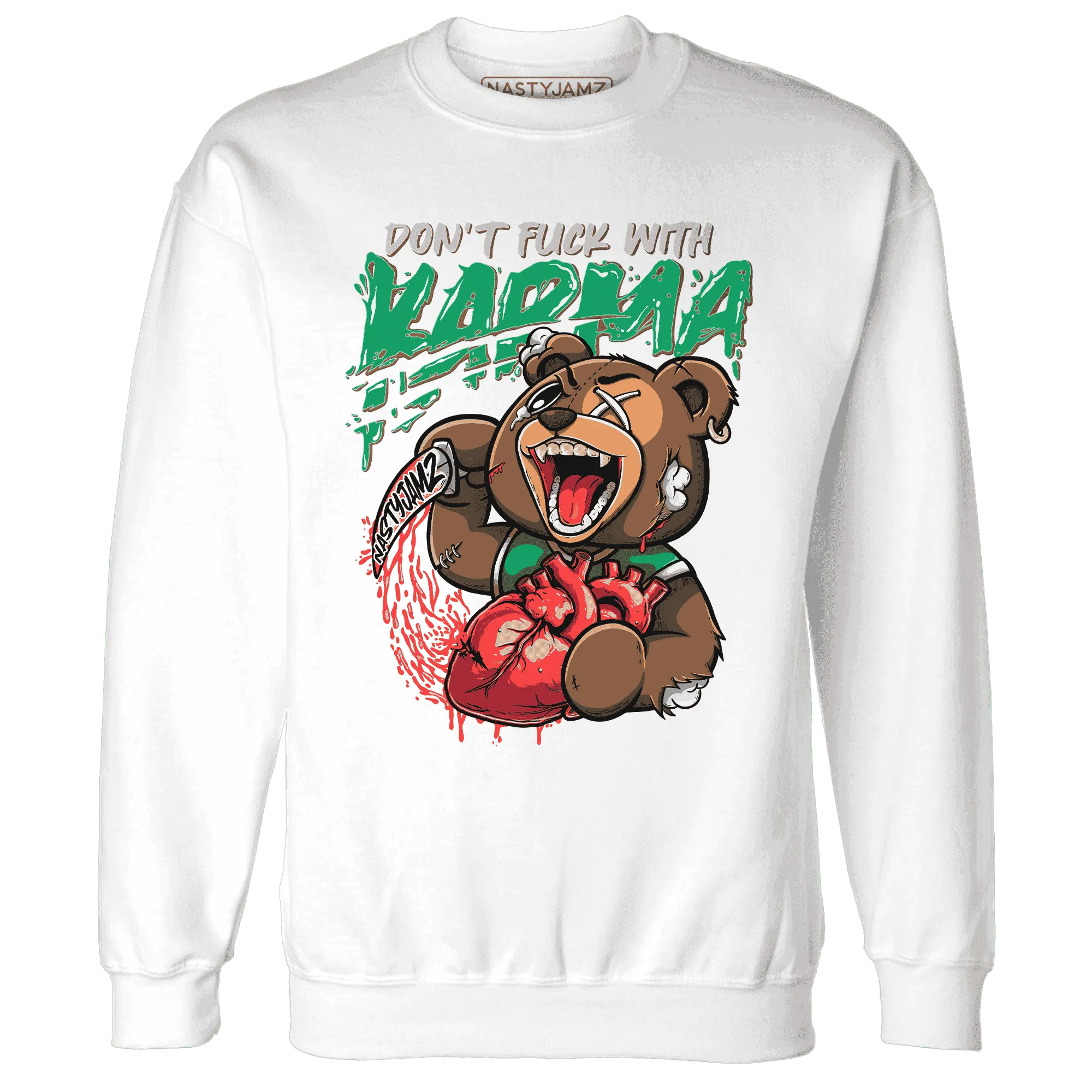 Lucky-Green-5s-Sweatshirt-Match-Turn-The-Tables-BER