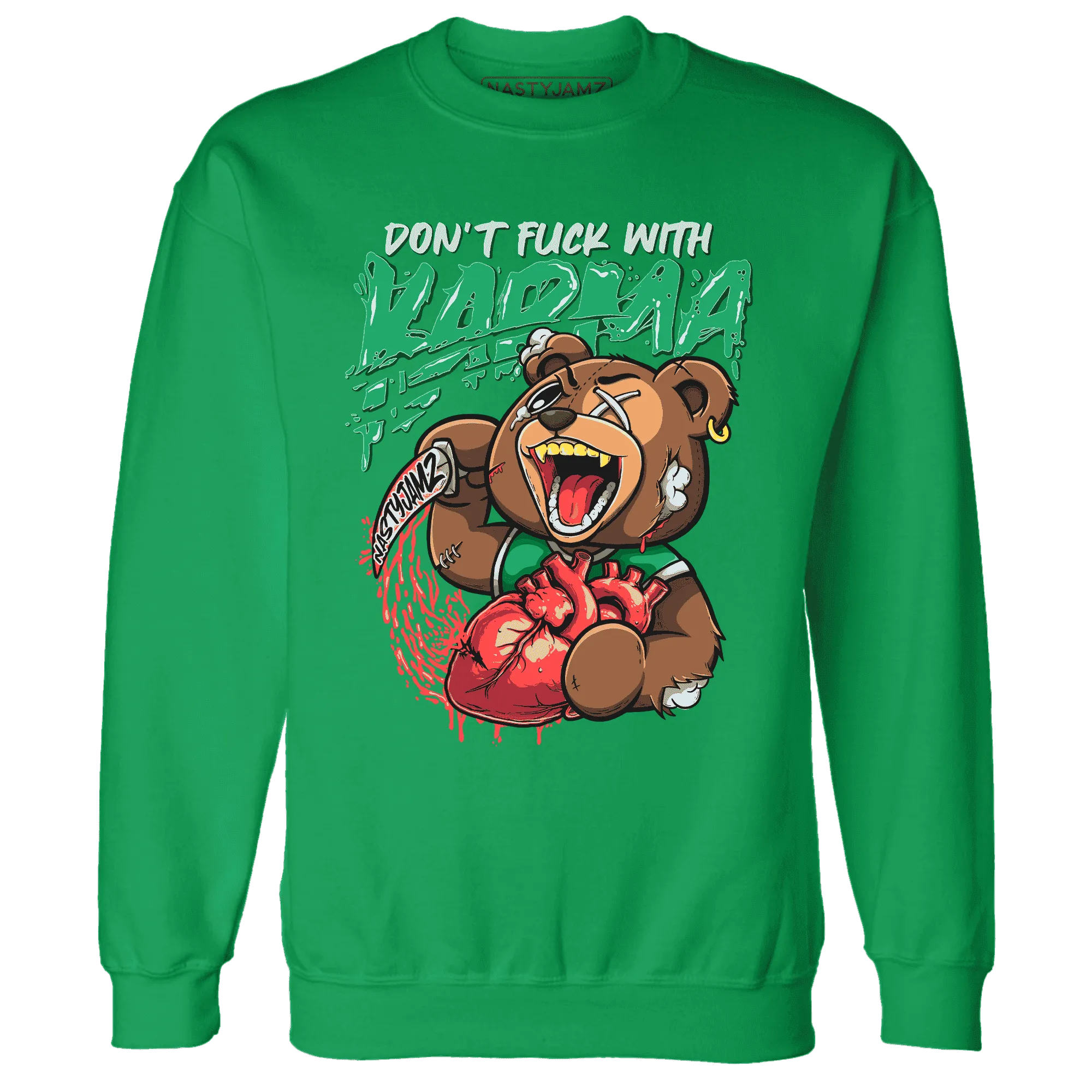 Lucky-Green-5s-Sweatshirt-Match-Turn-The-Tables-BER