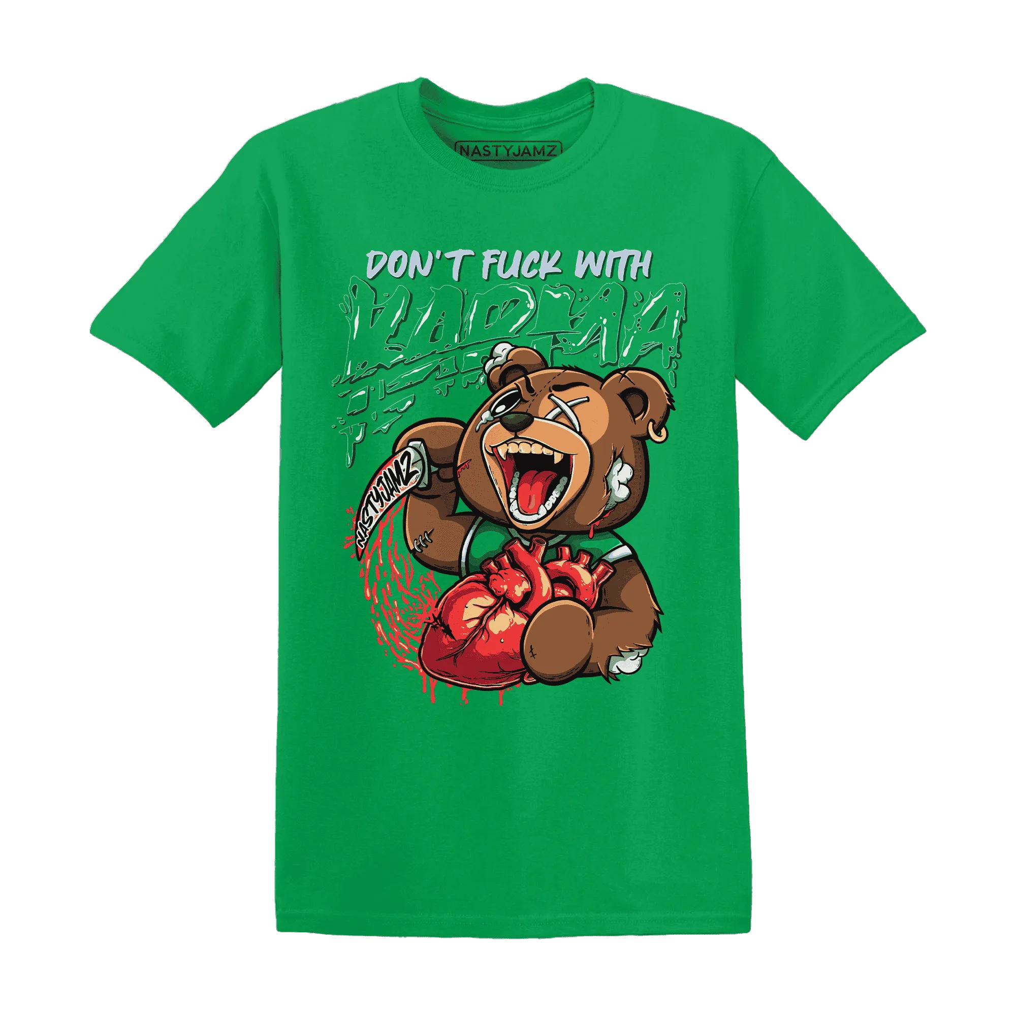 Lucky-Green-5s-T-Shirt-Match-Turn-The-Tables-BER