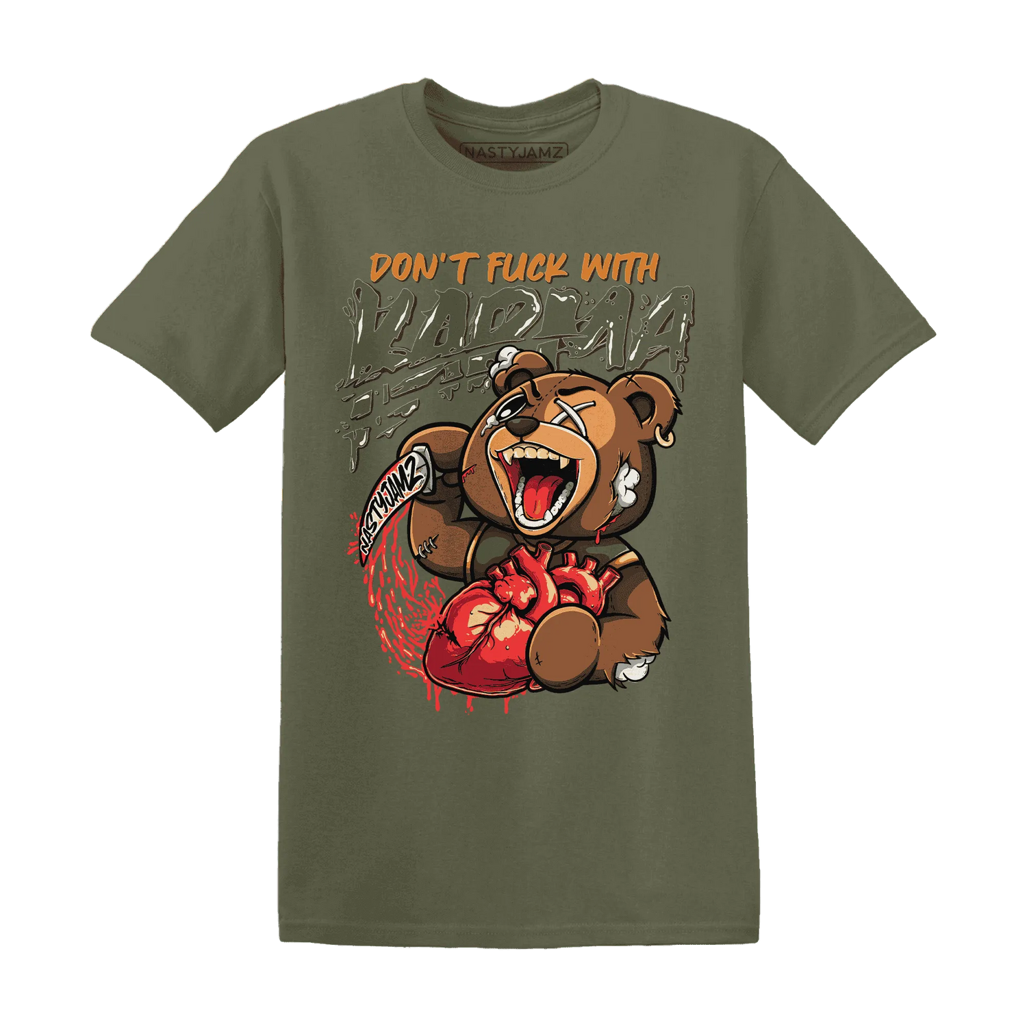 Olive-5s-T-Shirt-Match-Turn-The-Tables-BER