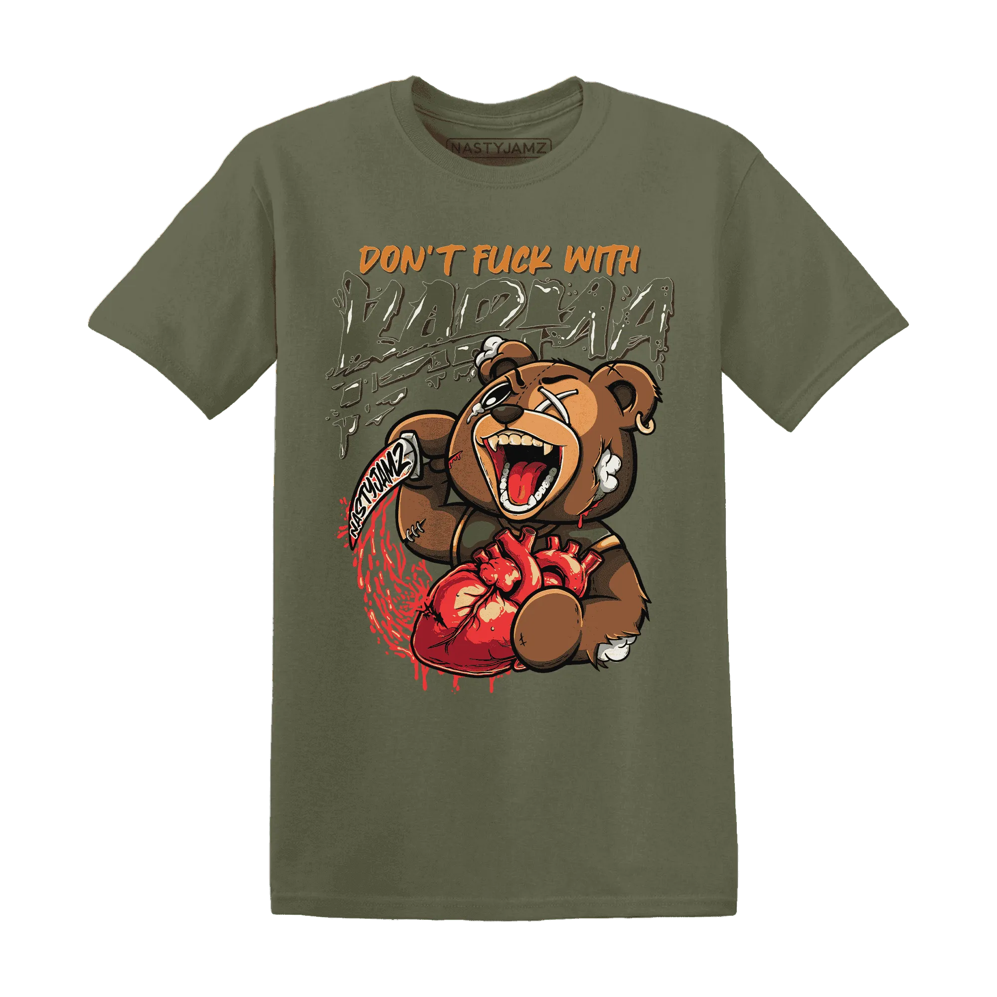 Olive-5s-T-Shirt-Match-Turn-The-Tables-BER