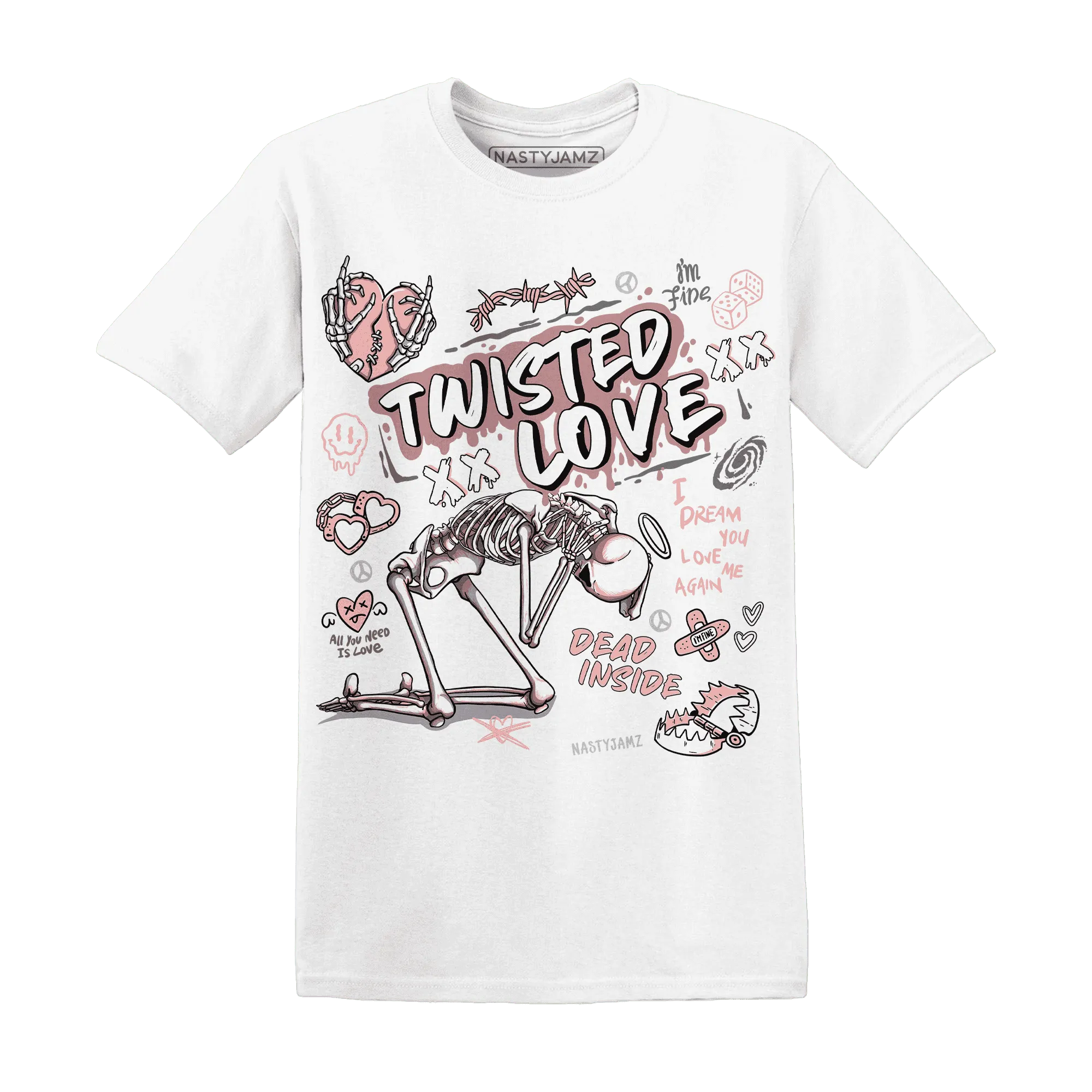 NastyJamz-Low-Legend-Pink-11s-T-Shirt-Match-Twisted-Love