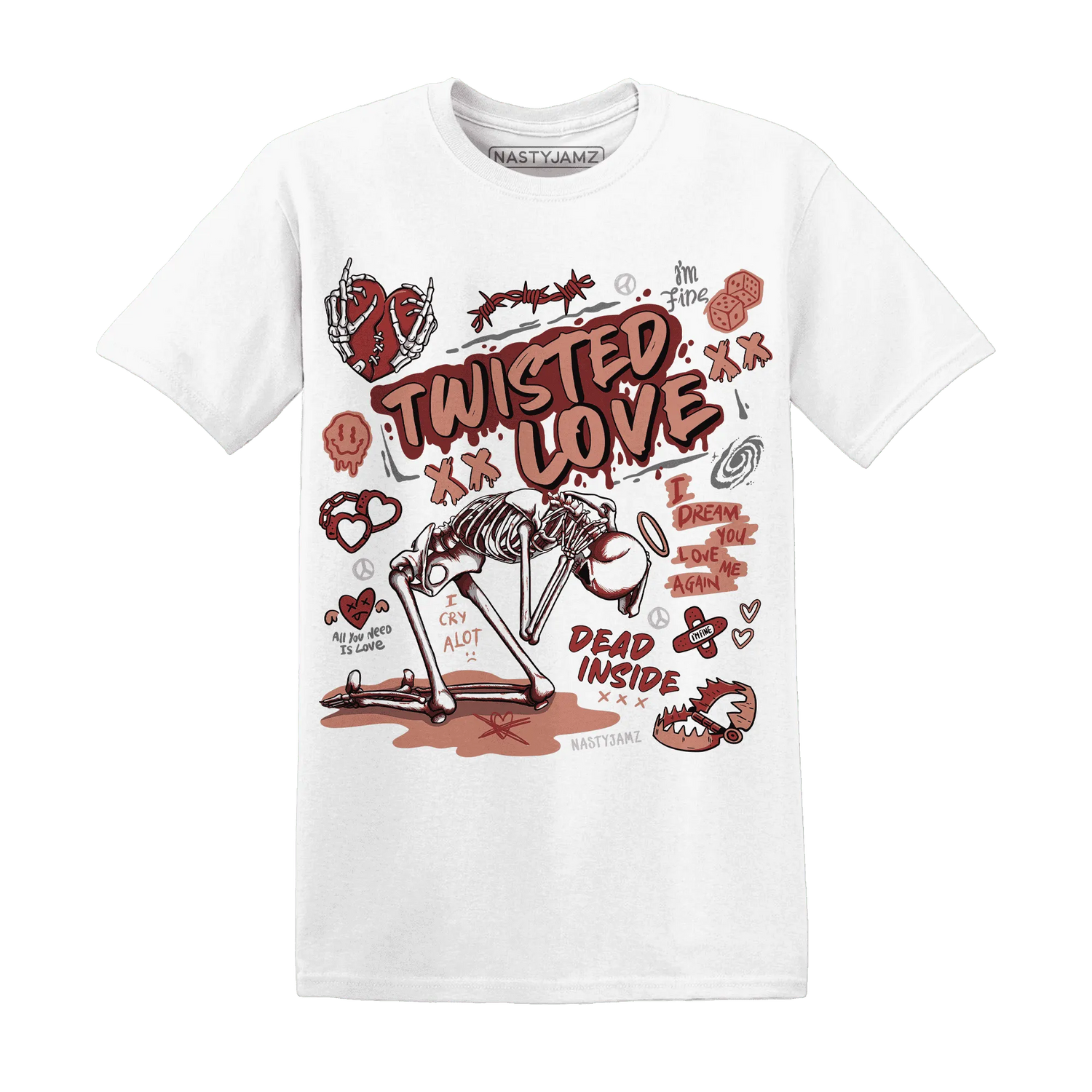 Dune-Red-13s-NastyJamz-T-Shirt-Match-Twisted-Love