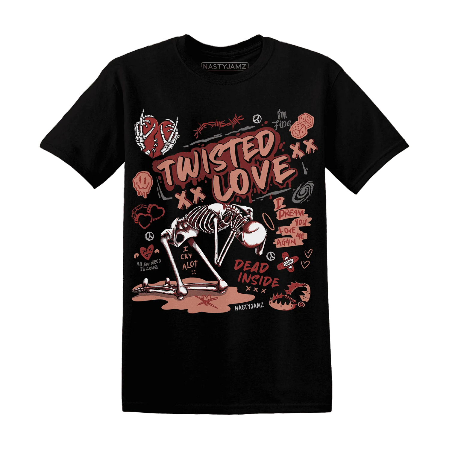 Dune-Red-13s-NastyJamz-T-Shirt-Match-Twisted-Love