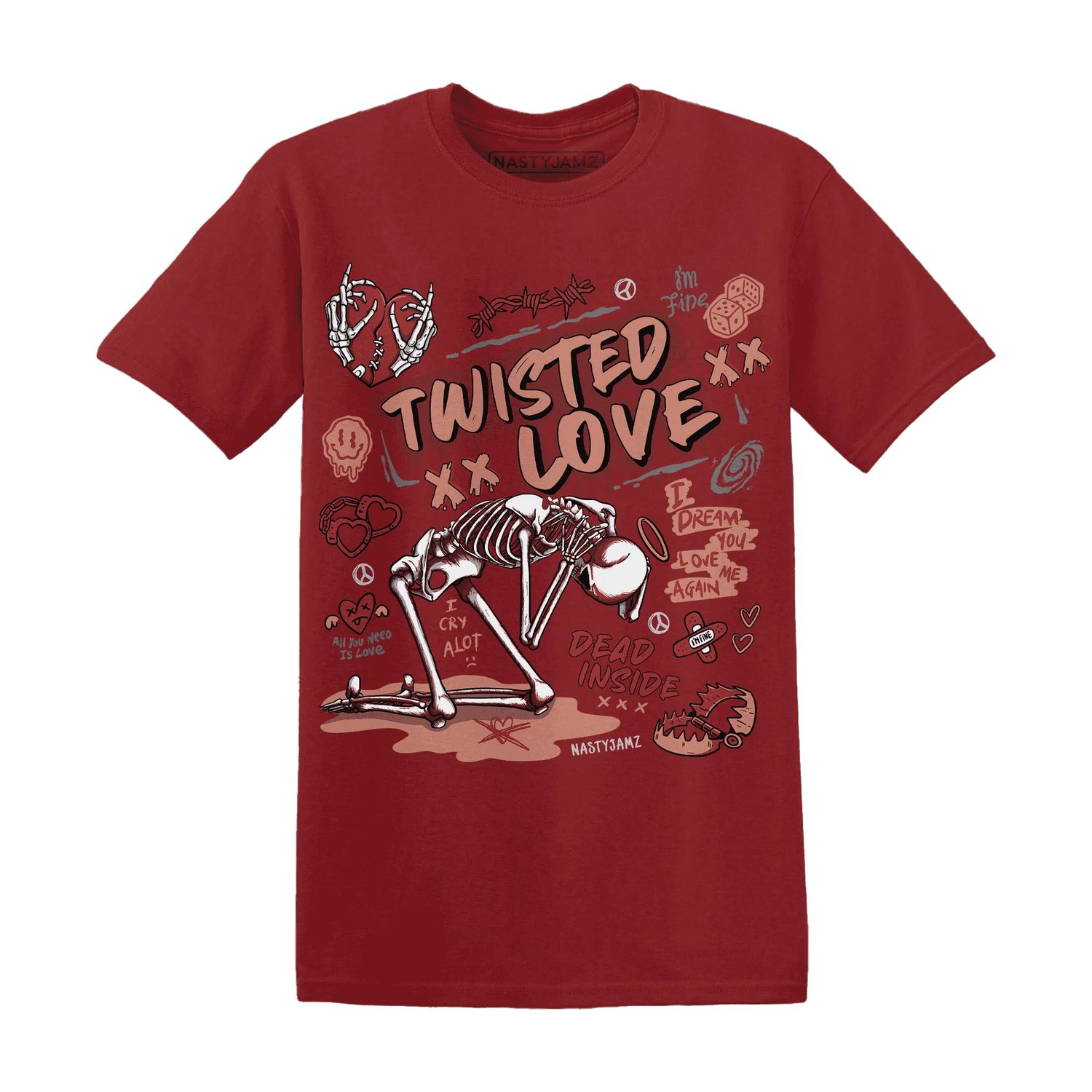 Dune-Red-13s-NastyJamz-T-Shirt-Match-Twisted-Love