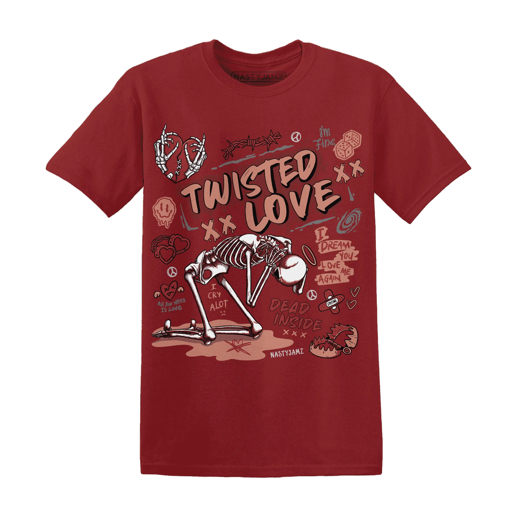 Dune-Red-13s-NastyJamz-T-Shirt-Match-Twisted-Love
