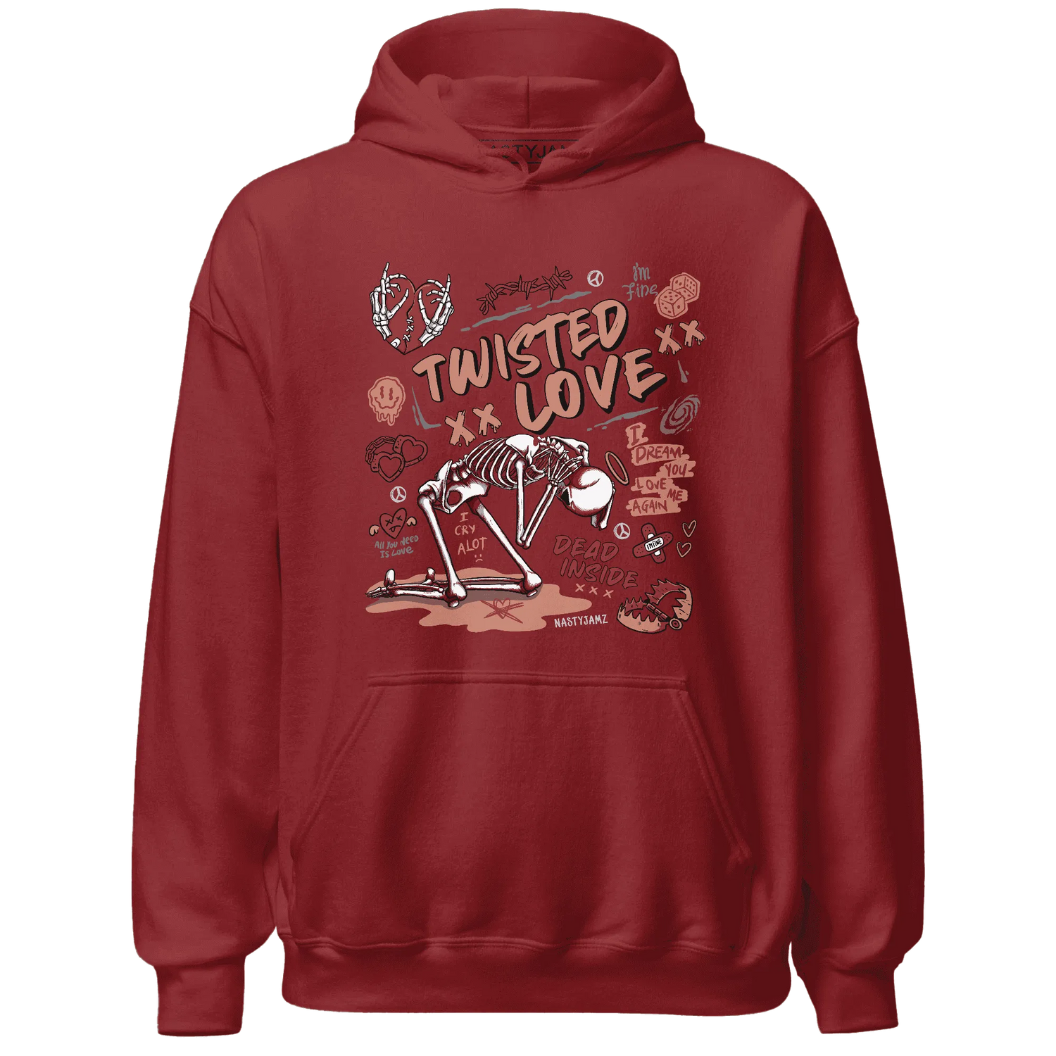 Dune-Red-13s-NastyJamz-Hoodie-Match-Twisted-Love