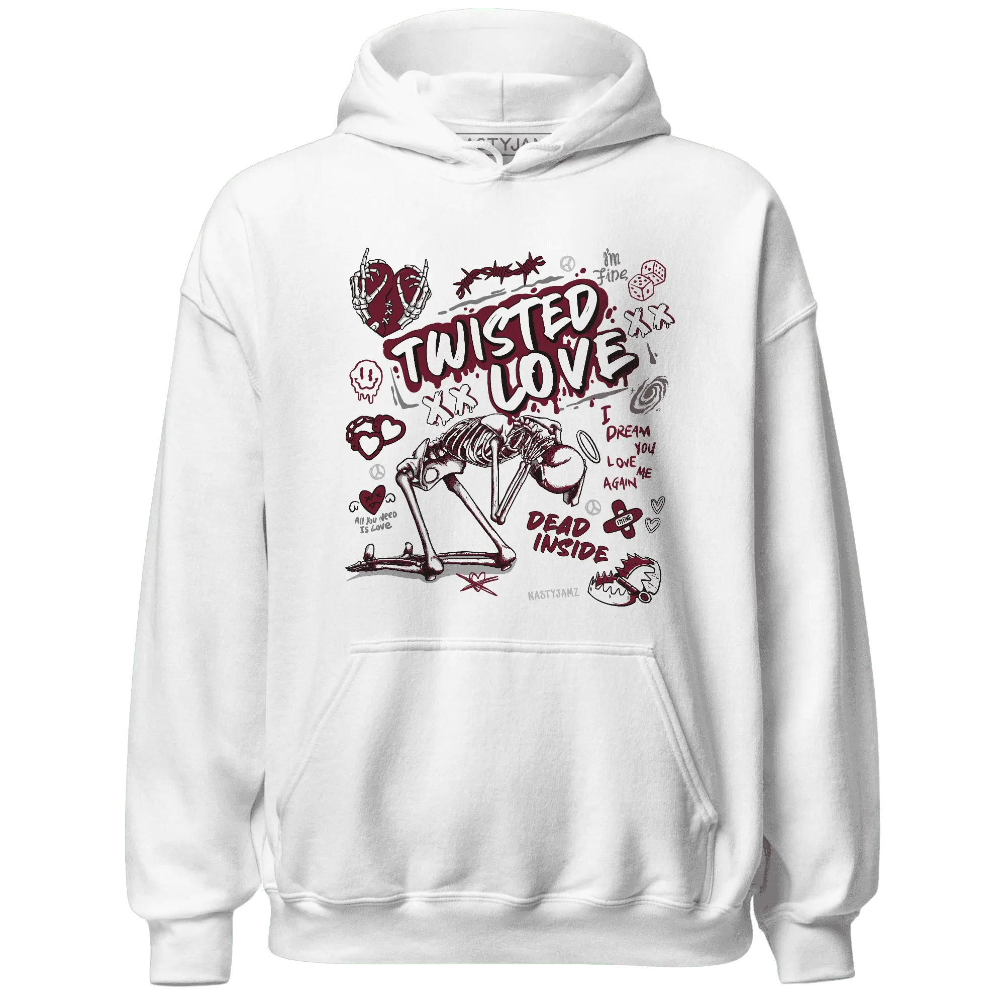 NastyJamz-High-White-Team-Red-1s-Hoodie-Match-Twisted-Love