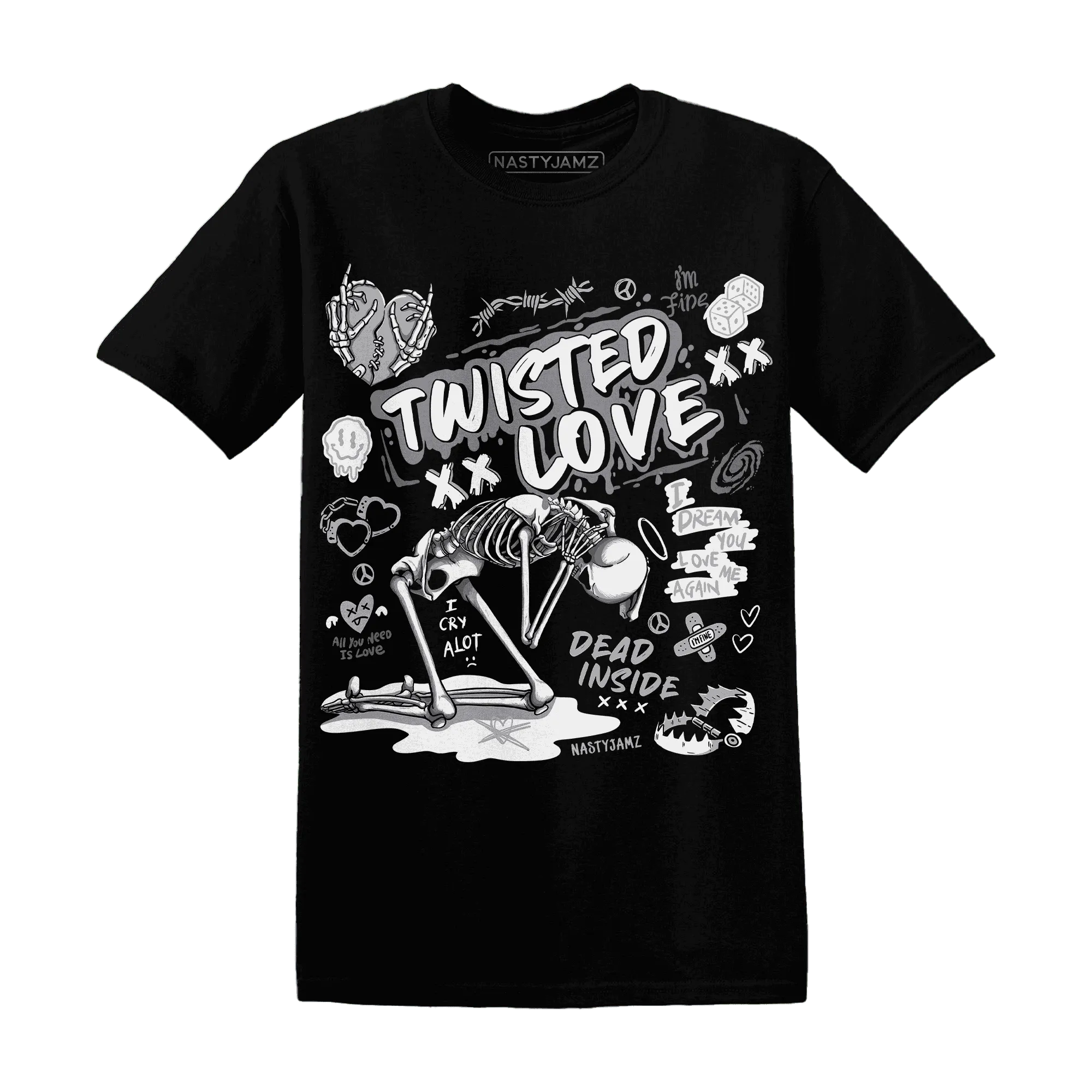 Wolf-Grey-1s-NastyJamz-T-Shirt-Match-Twisted-Love