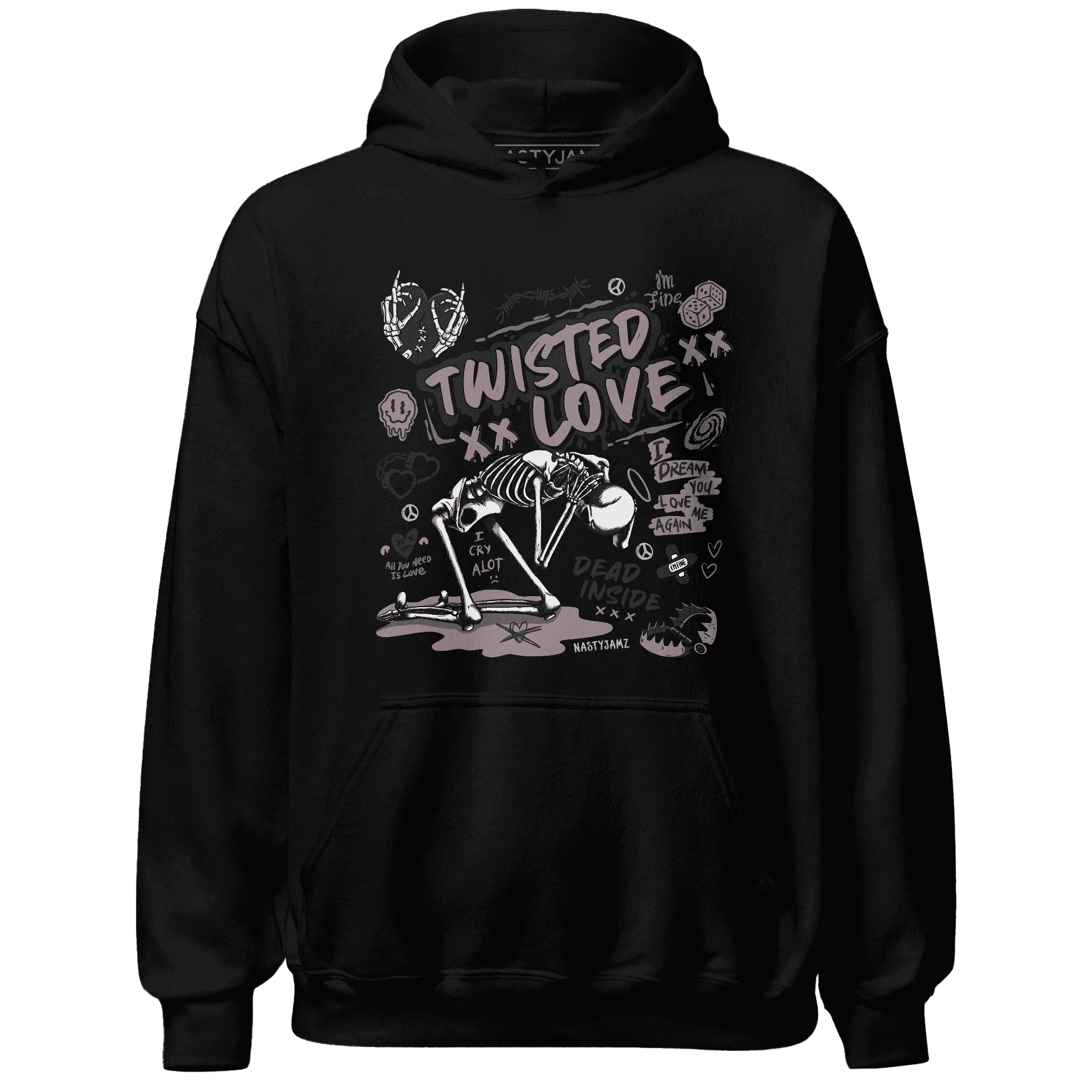 NastyJamz-Black-Violet-Ore-3s-Hoodie-Match-Twisted-Love