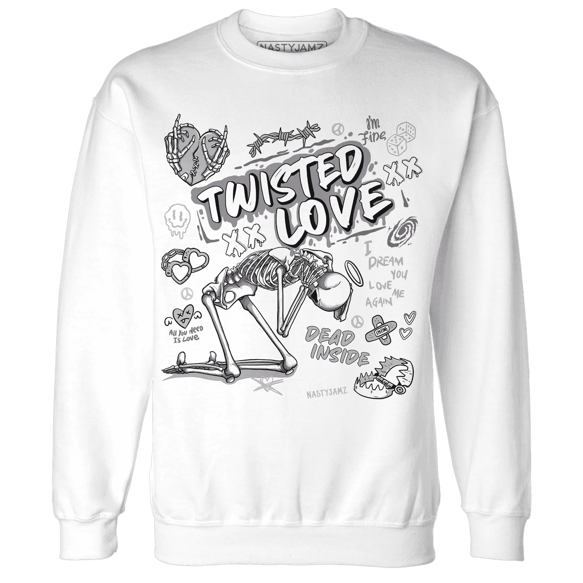 NastyJamz-Cement-Grey-3s-Sweatshirt-Match-Twisted-Love