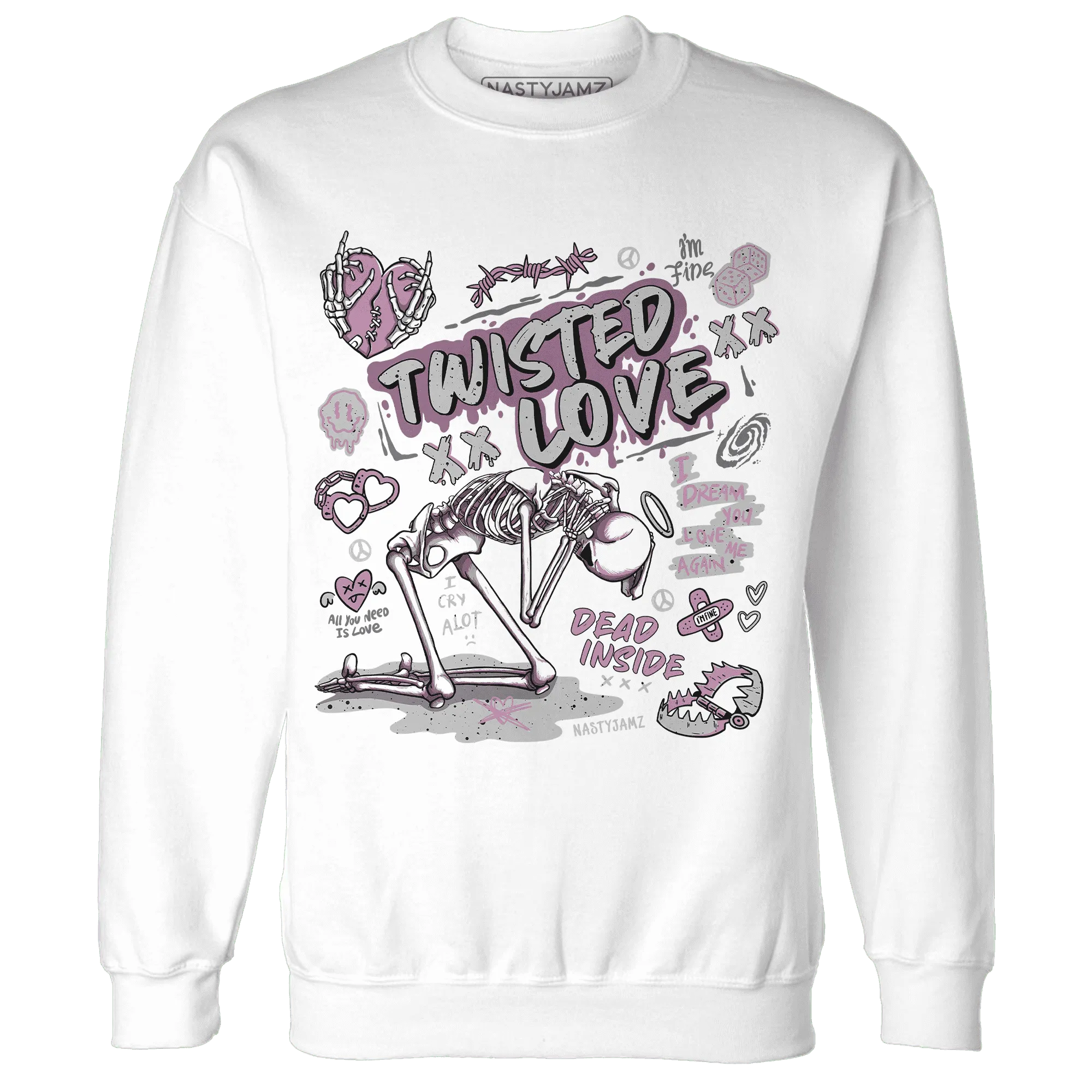 Orchid-Neutral-Grey-Black-White-4s-Sweatshirt-Match-Twisted-Love