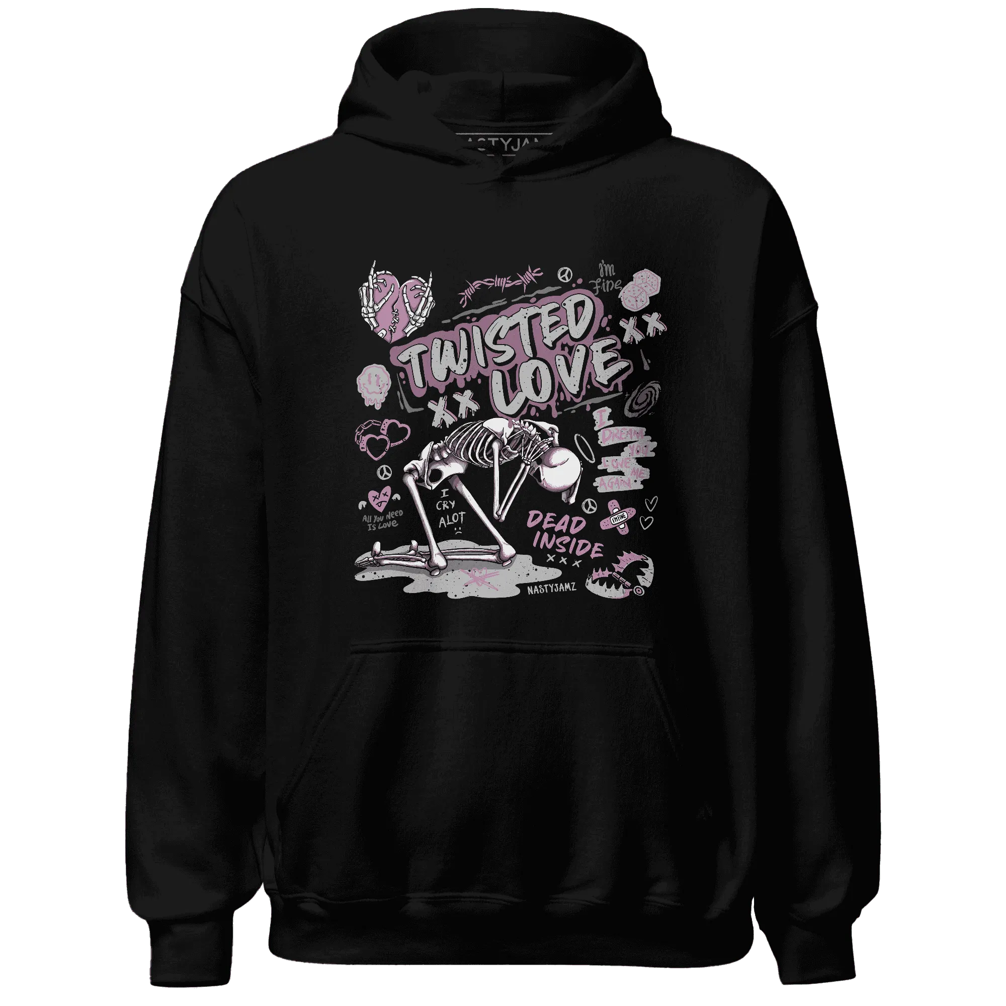 Orchid-Neutral-Grey-Black-White-4s-Hoodie-Match-Twisted-Love