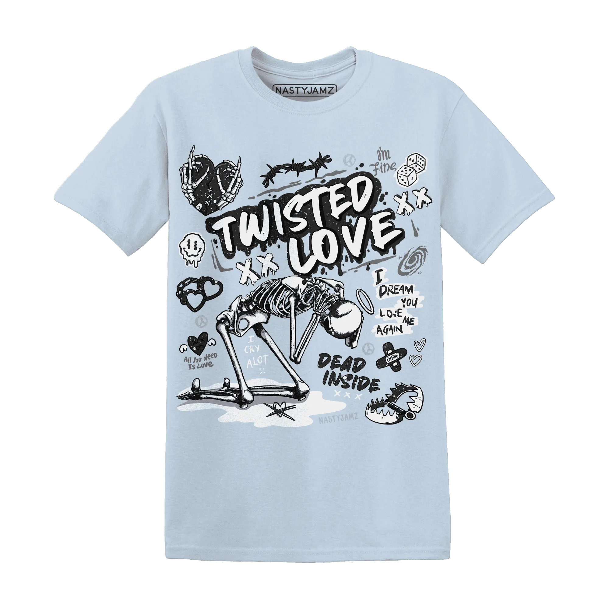 NastyJamz-Reverse-Oreo-6s-T-Shirt-Match-Twisted-Love