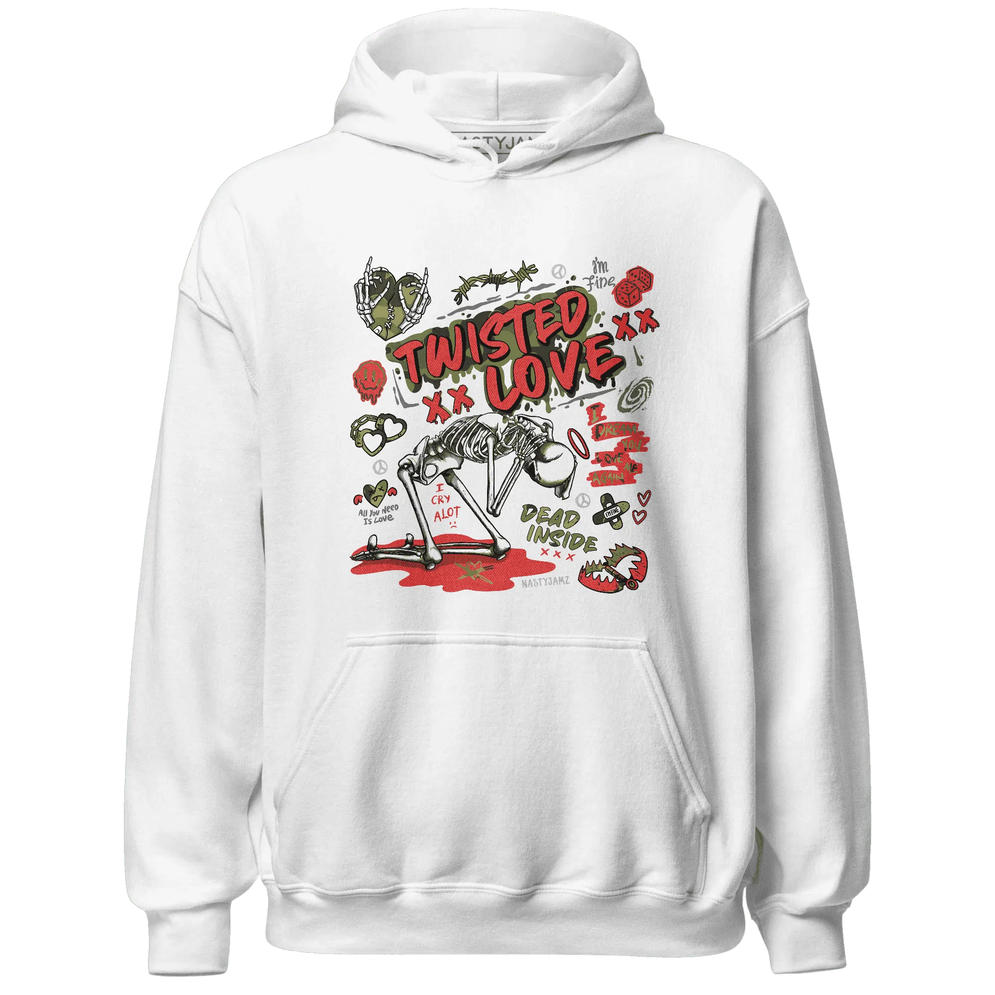 AM-90-Dark-Sage-Solar-Red-Hoodie-Match-Twisted-Love