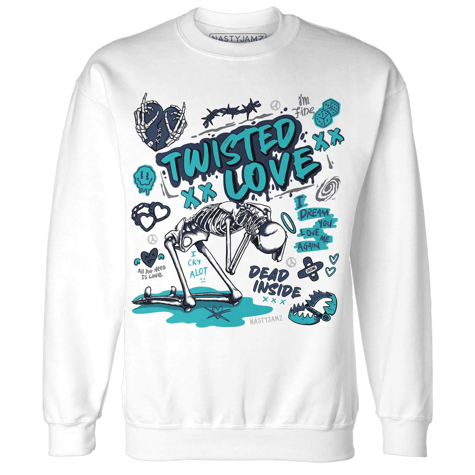 NastyJamz-AM-Plus-Drift-Midnight-Navy-Total-Orange-Dusty-Cactus-Sweatshirt-Match-Twisted-Love