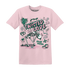 NastyJamz-Dunk-Pink-Malachite-Medium-Soft-Low-Sail-T-Shirt-Match-Twisted-Love