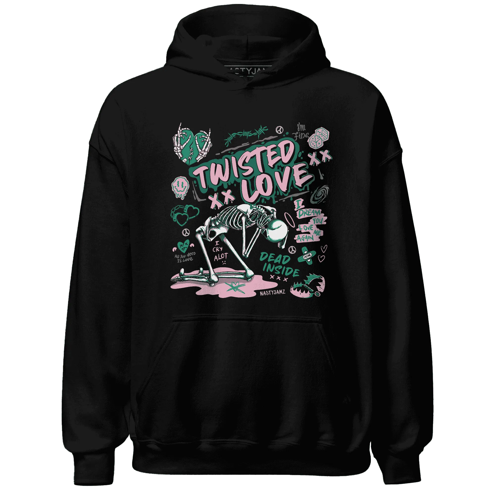 NastyJamz-Dunk-Pink-Malachite-Medium-Soft-Low-Sail-Hoodie-Match-Twisted-Love