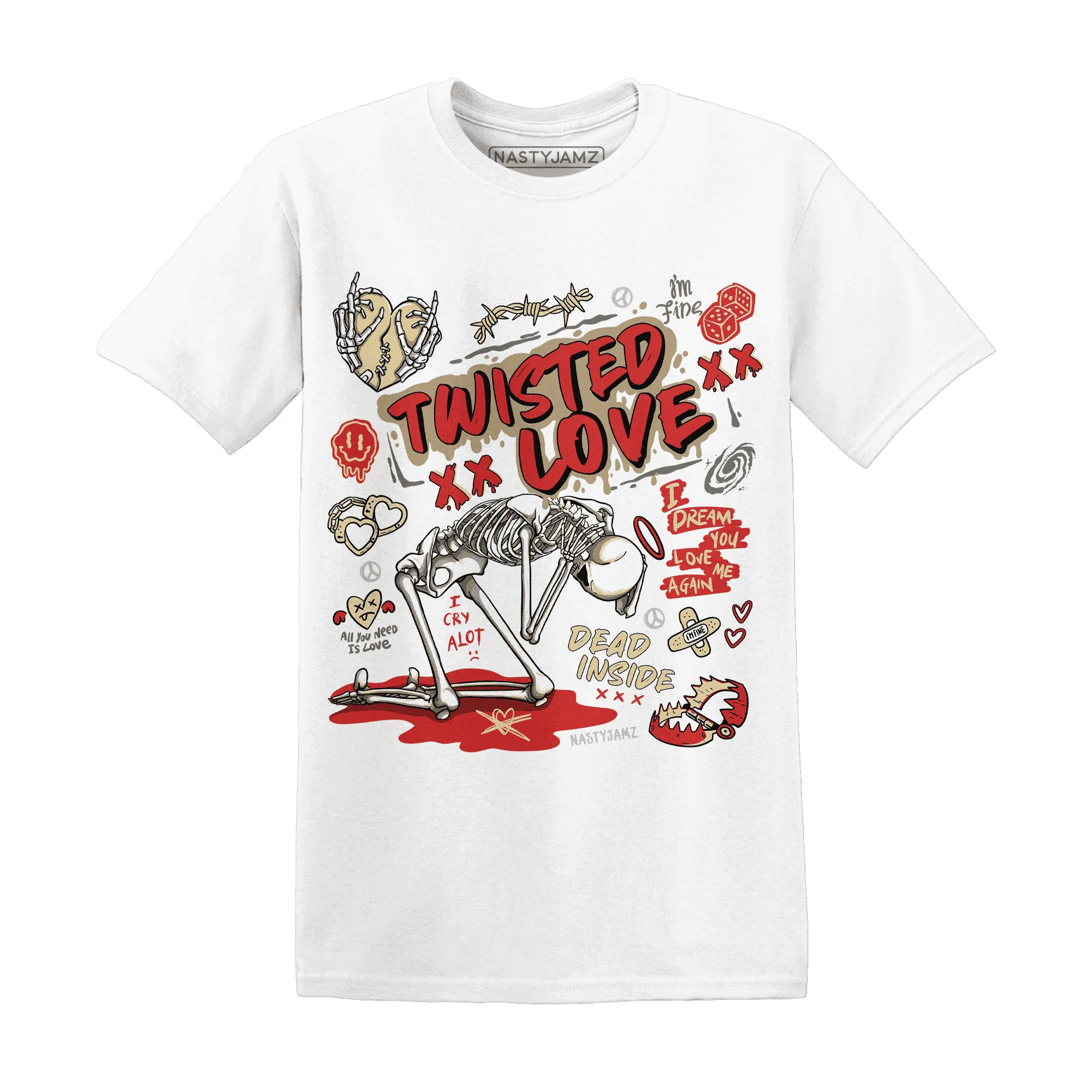 Dunk-Strawberry-Waffle-T-Shirt-Match-Twisted-Love