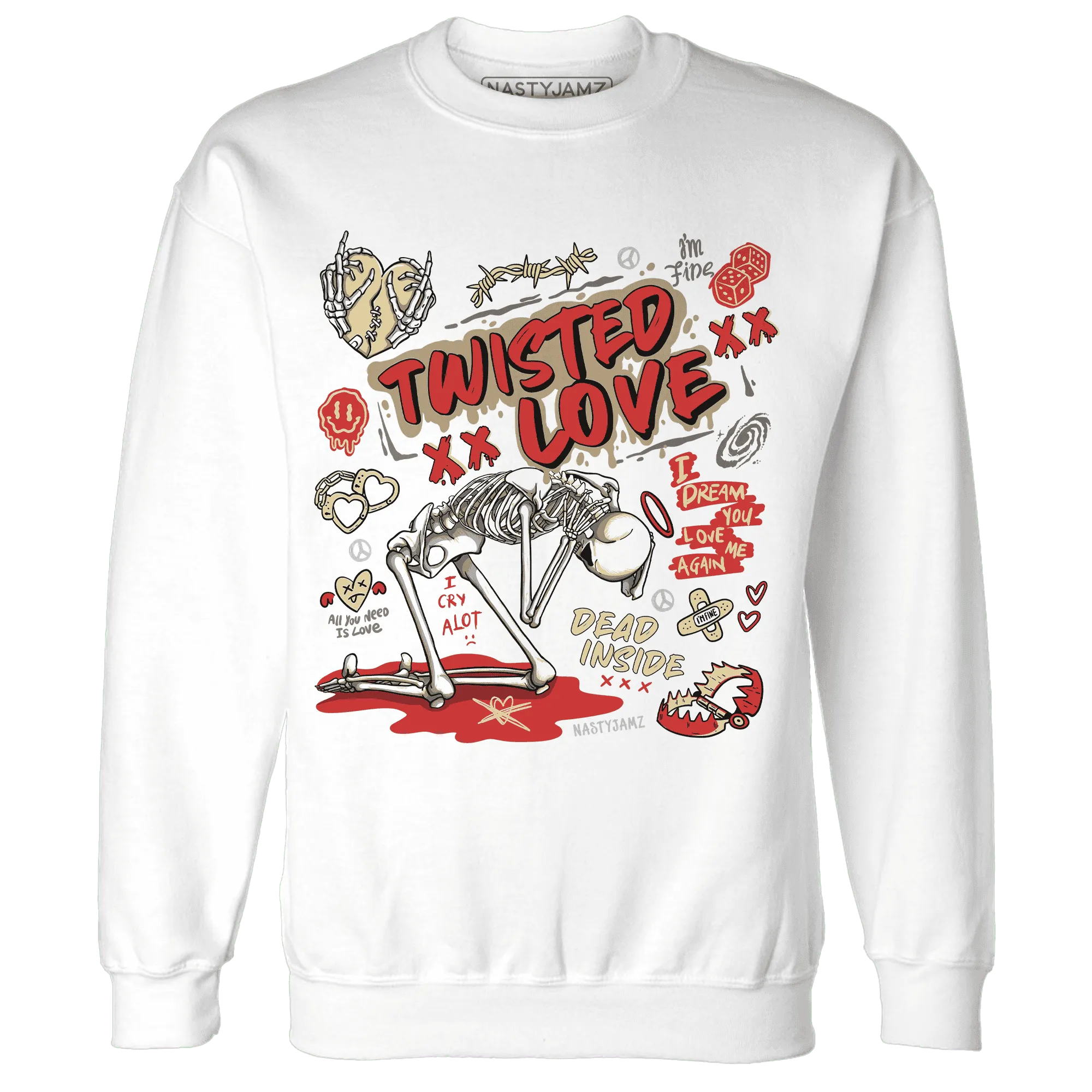 Dunk-Strawberry-Waffle-Sweatshirt-Match-Twisted-Love