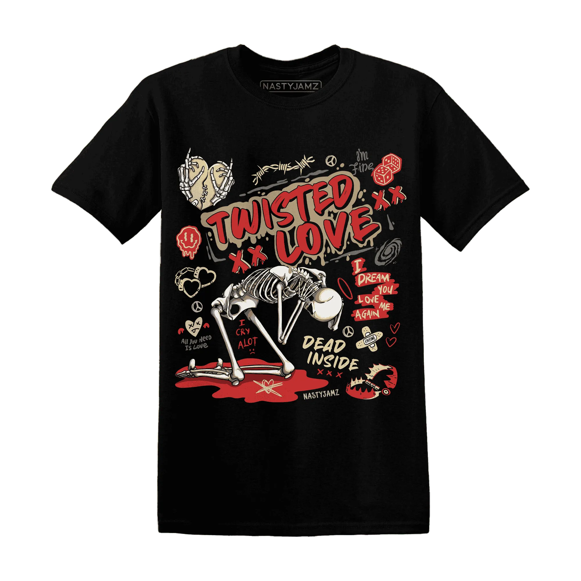 Dunk-Strawberry-Waffle-T-Shirt-Match-Twisted-Love