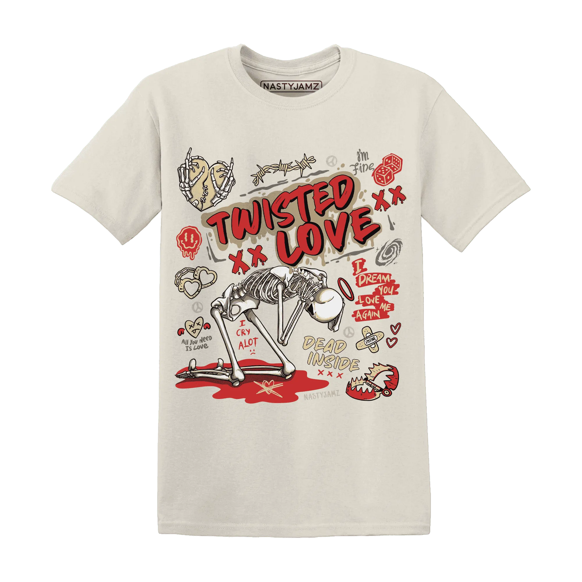 Dunk-Strawberry-Waffle-T-Shirt-Match-Twisted-Love