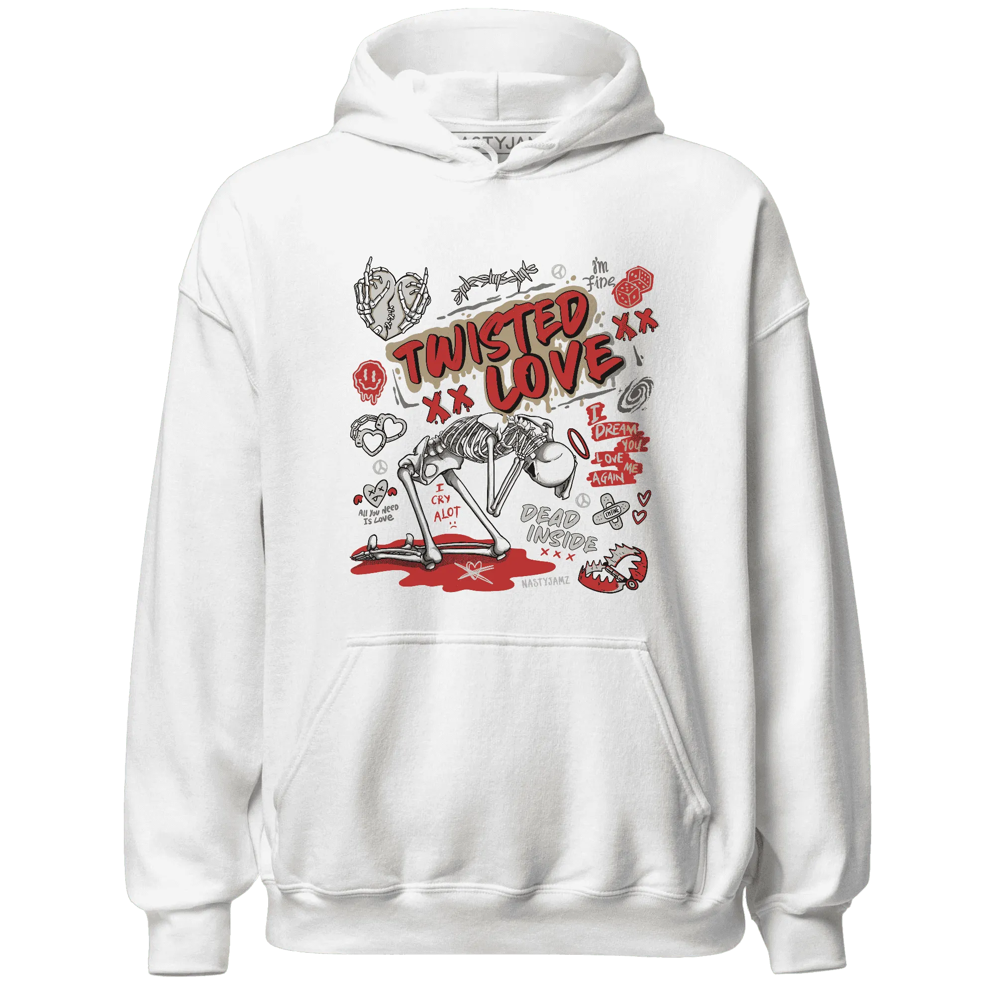 Dunk-Strawberry-Waffle-Hoodie-Match-Twisted-Love
