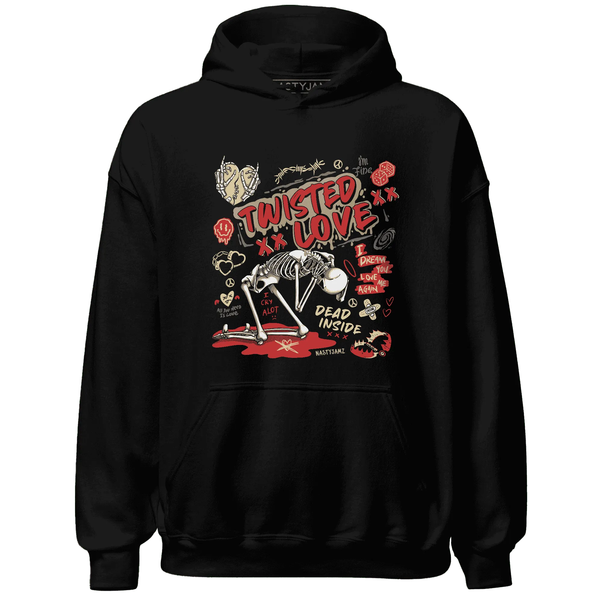 Dunk-Strawberry-Waffle-Hoodie-Match-Twisted-Love