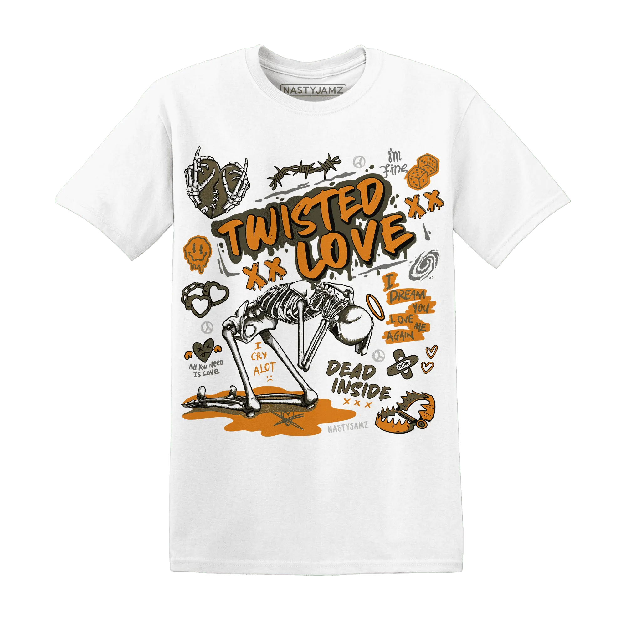NastyJamz-Olive-5s-T-Shirt-Match-Twisted-Love