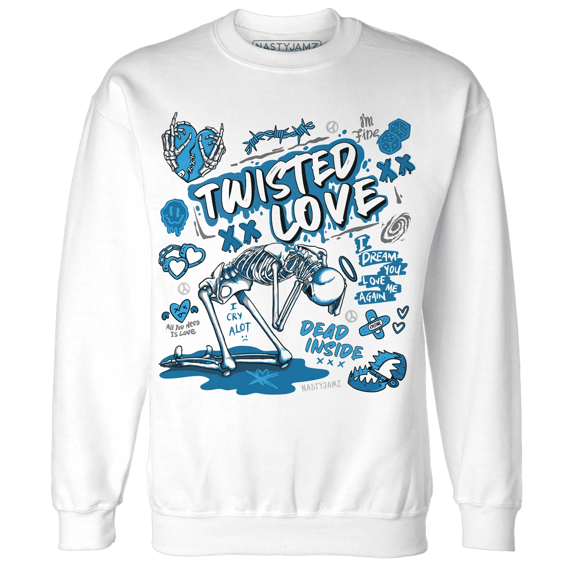 NastyJamz-Powder-Blue-9s-Sweatshirt-Match-Twisted-Love