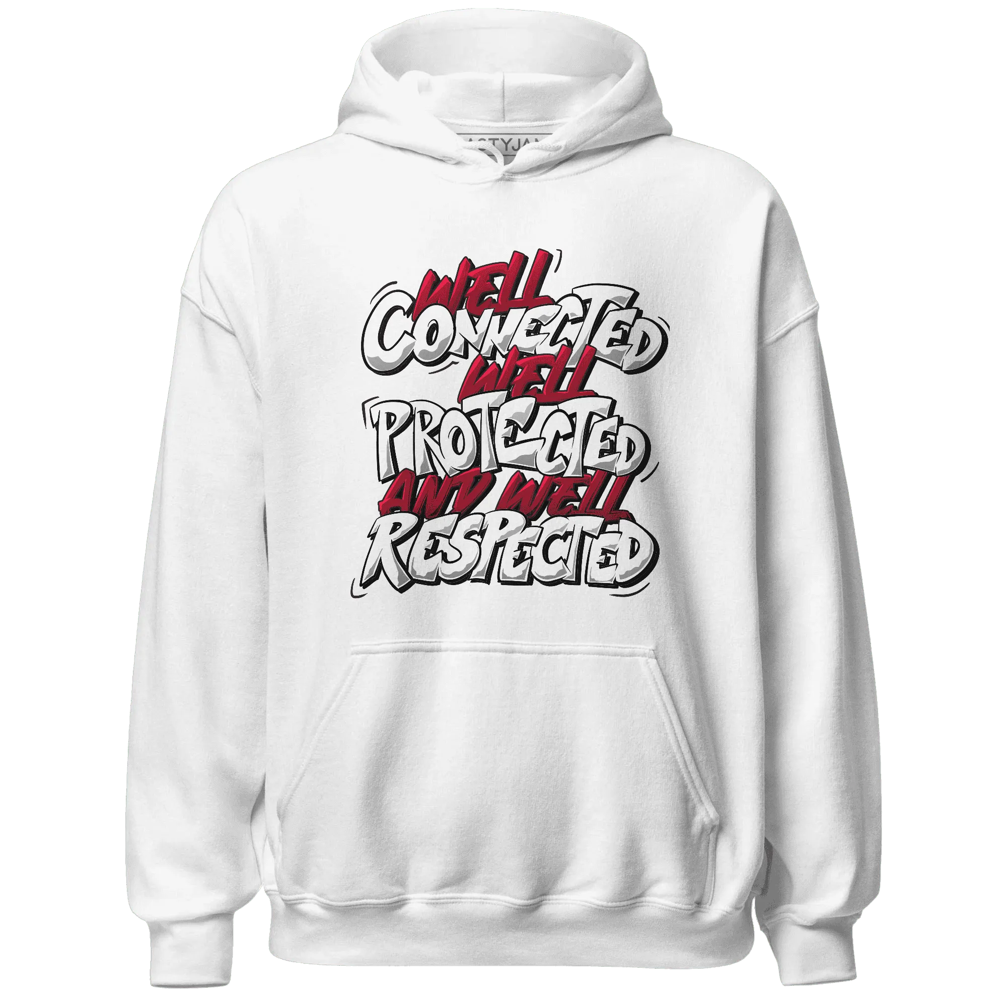 Retro-Red-Taxi-12s-Hoodie-Match-WELL