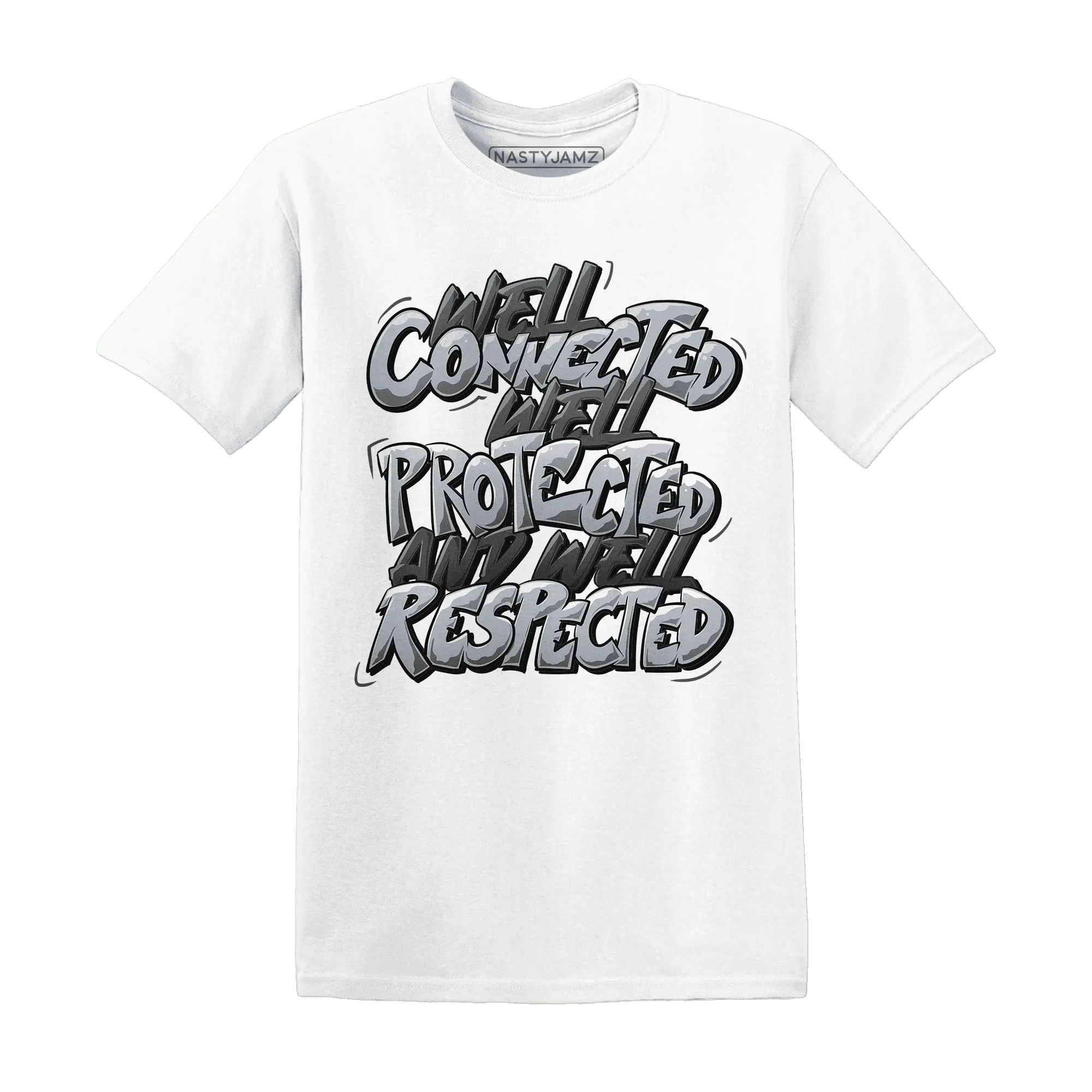 NastyJamz-Wolf-Grey-12s-T-Shirt-Match-WELL