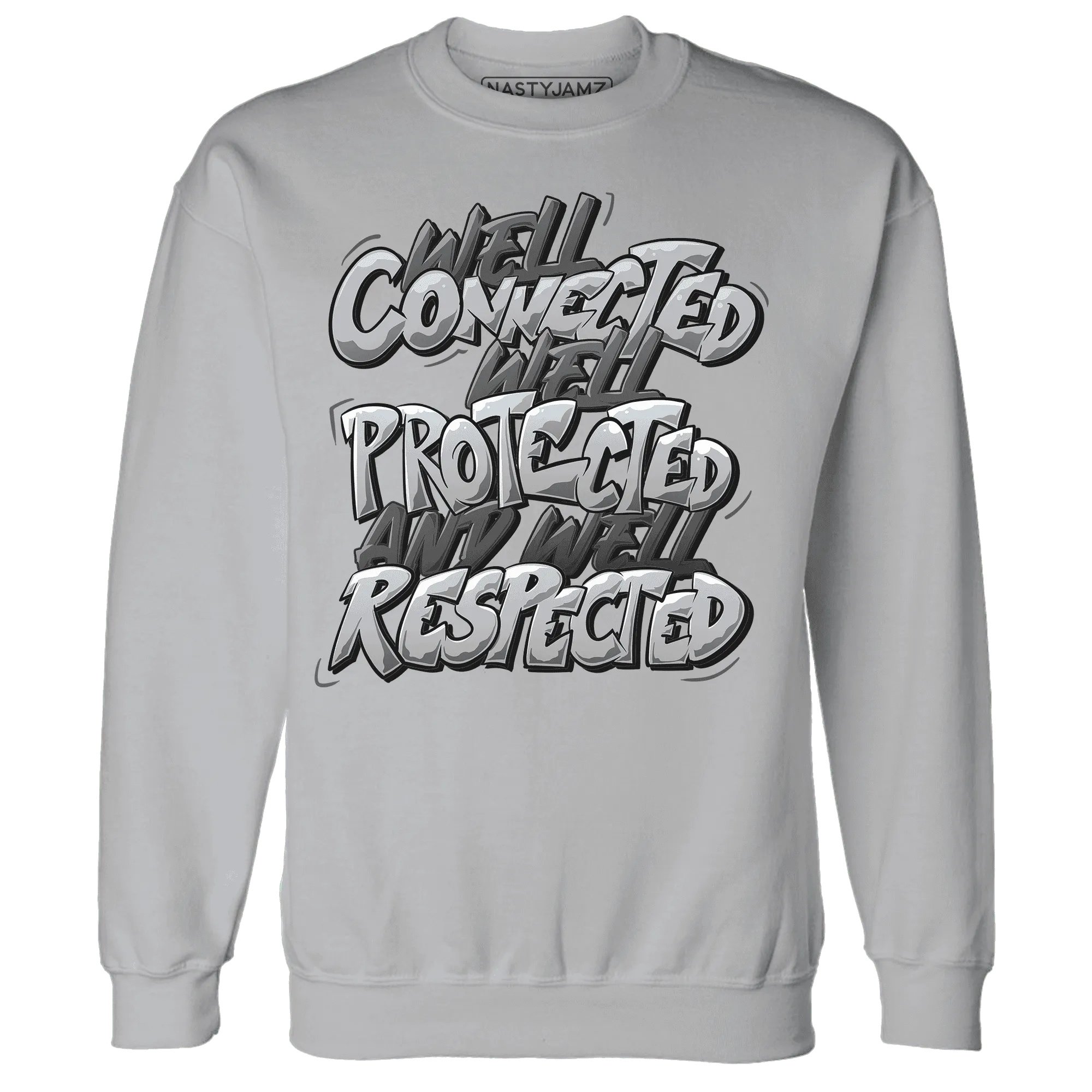 NastyJamz-Wolf-Grey-12s-Sweatshirt-Match-WELL