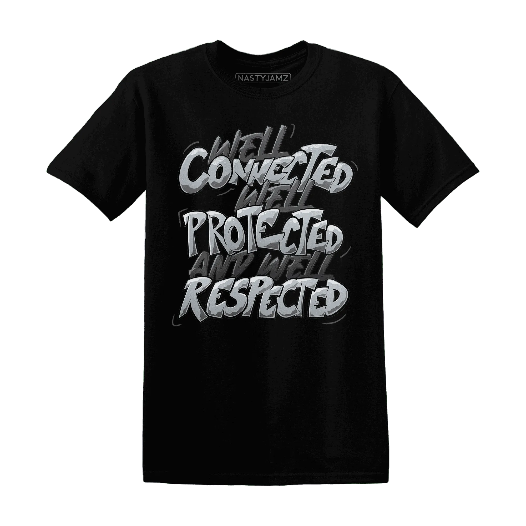 NastyJamz-Wolf-Grey-12s-T-Shirt-Match-WELL