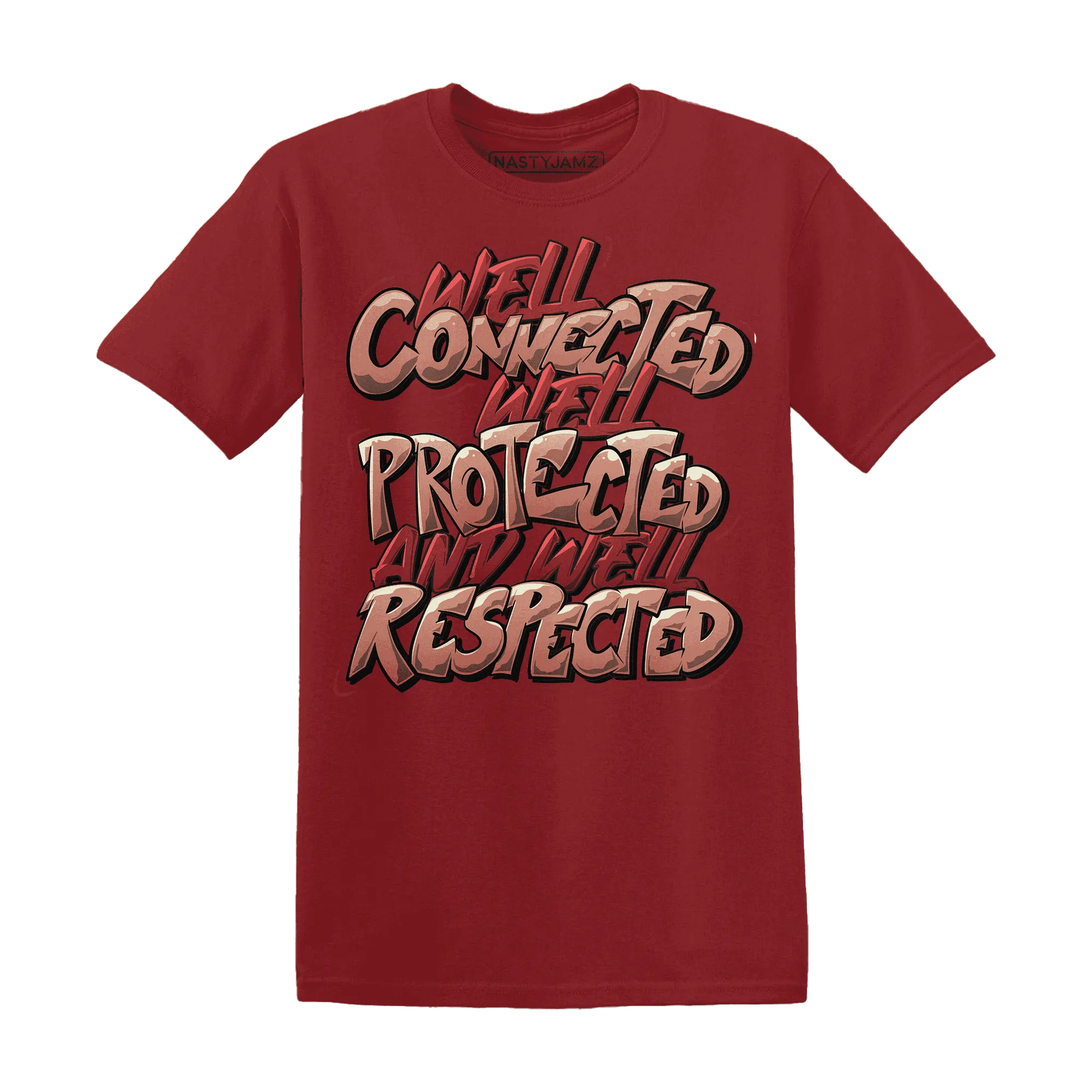 Dune-Red-13s-T-Shirt-Match-WELL