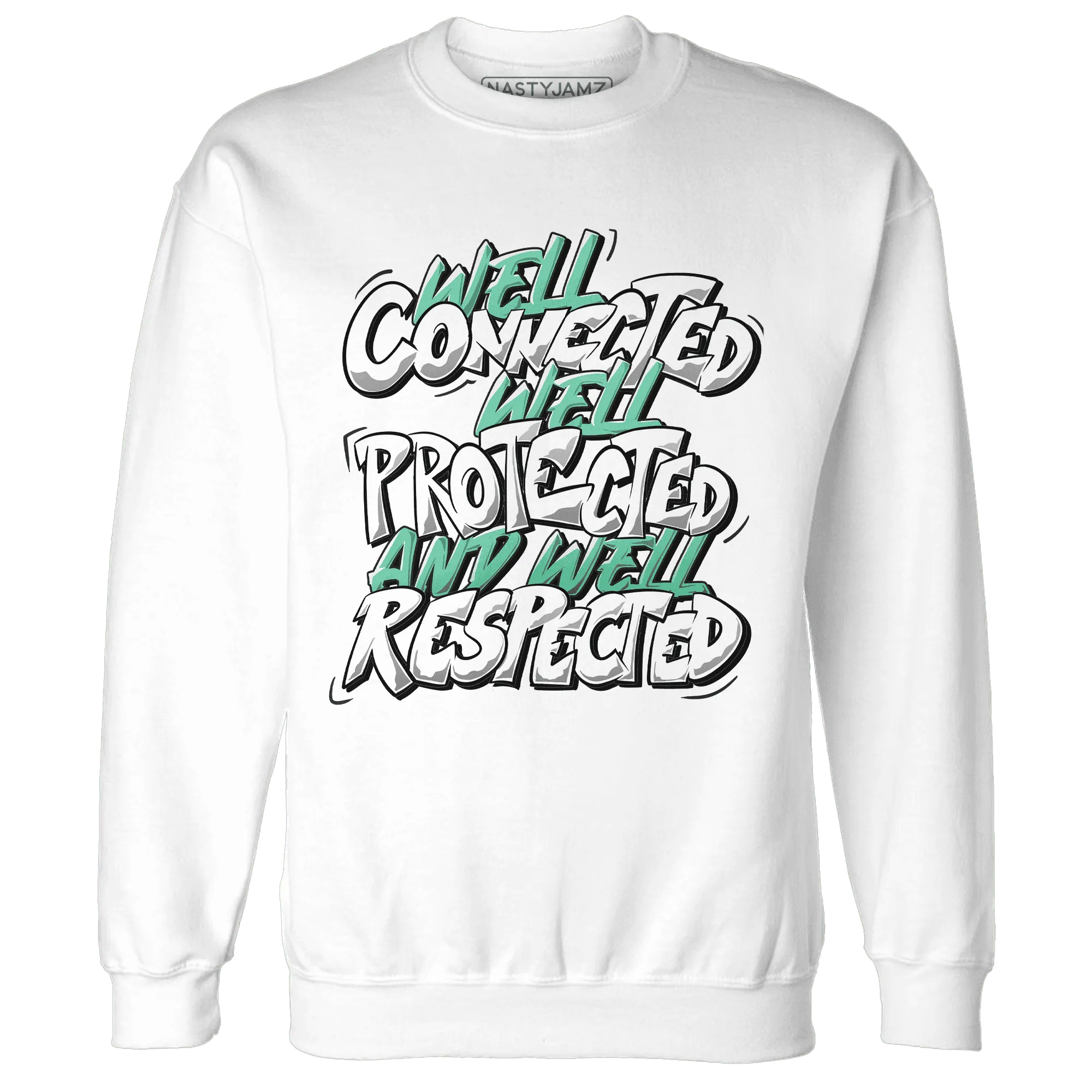 High-OG-Green-Glow-1s-Sweatshirt-Match-WELL