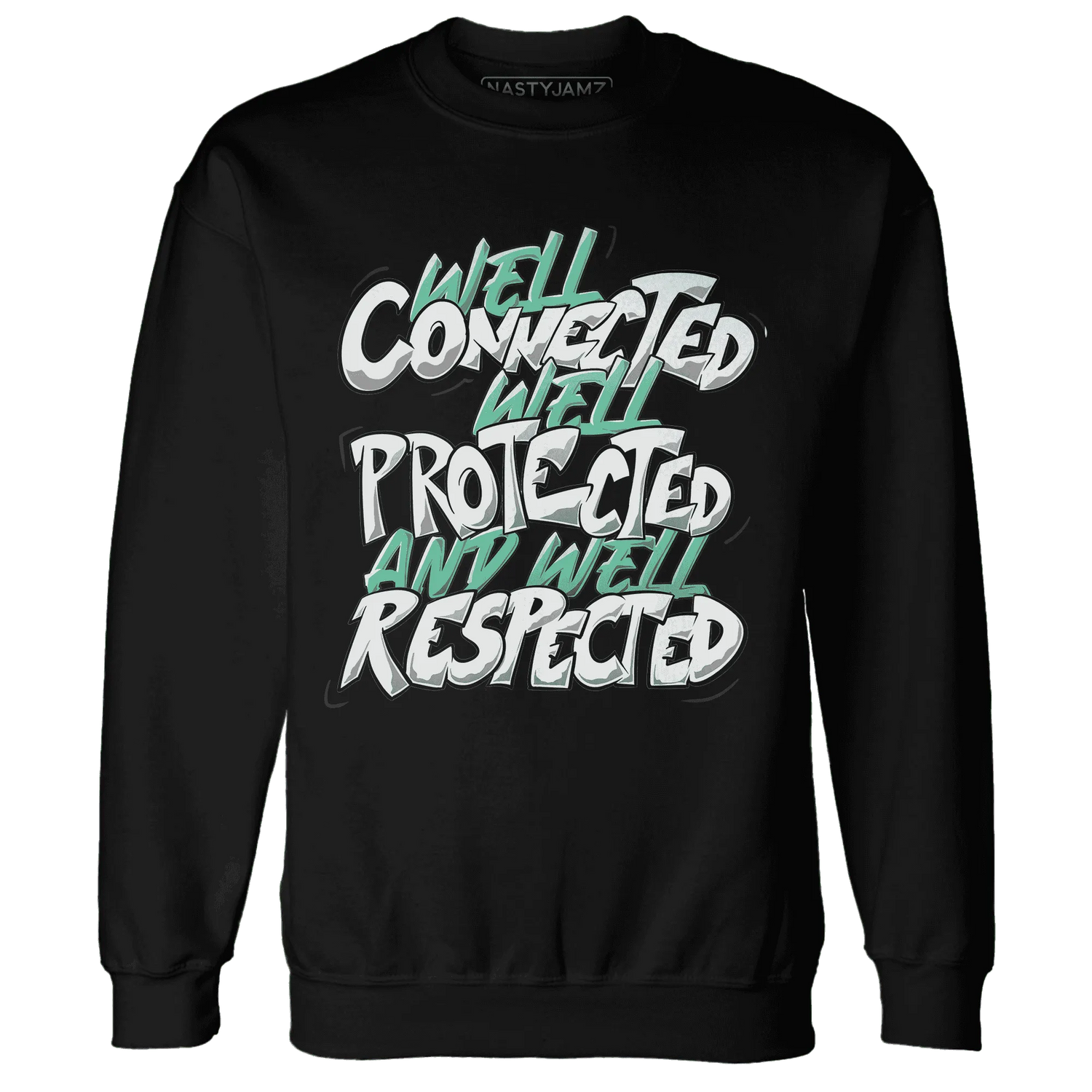 High-OG-Green-Glow-1s-Sweatshirt-Match-WELL