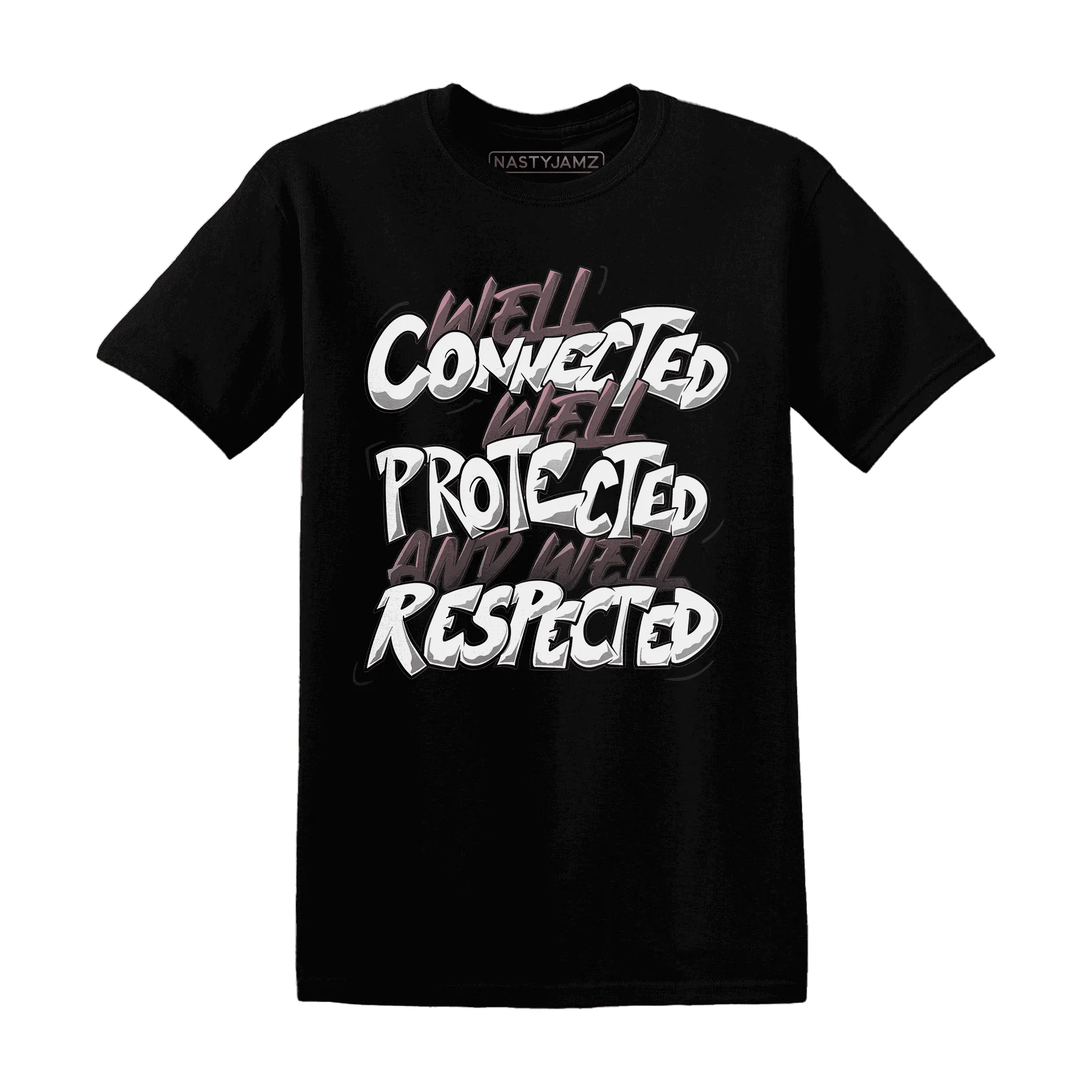 NastyJamz-Burgundy-Crush-3s-T-Shirt-Match-WELL