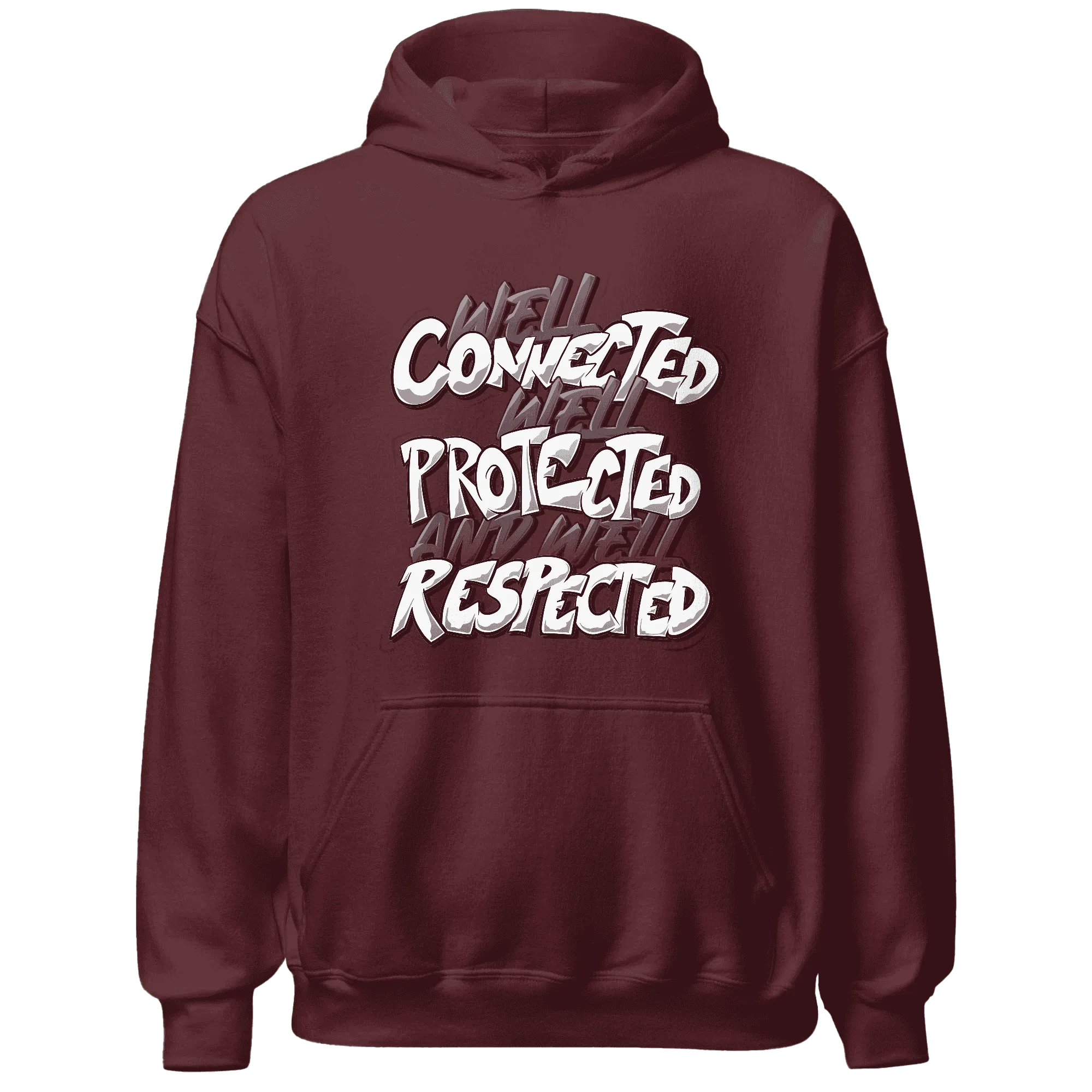 NastyJamz-Burgundy-Crush-3s-Hoodie-Match-WELL